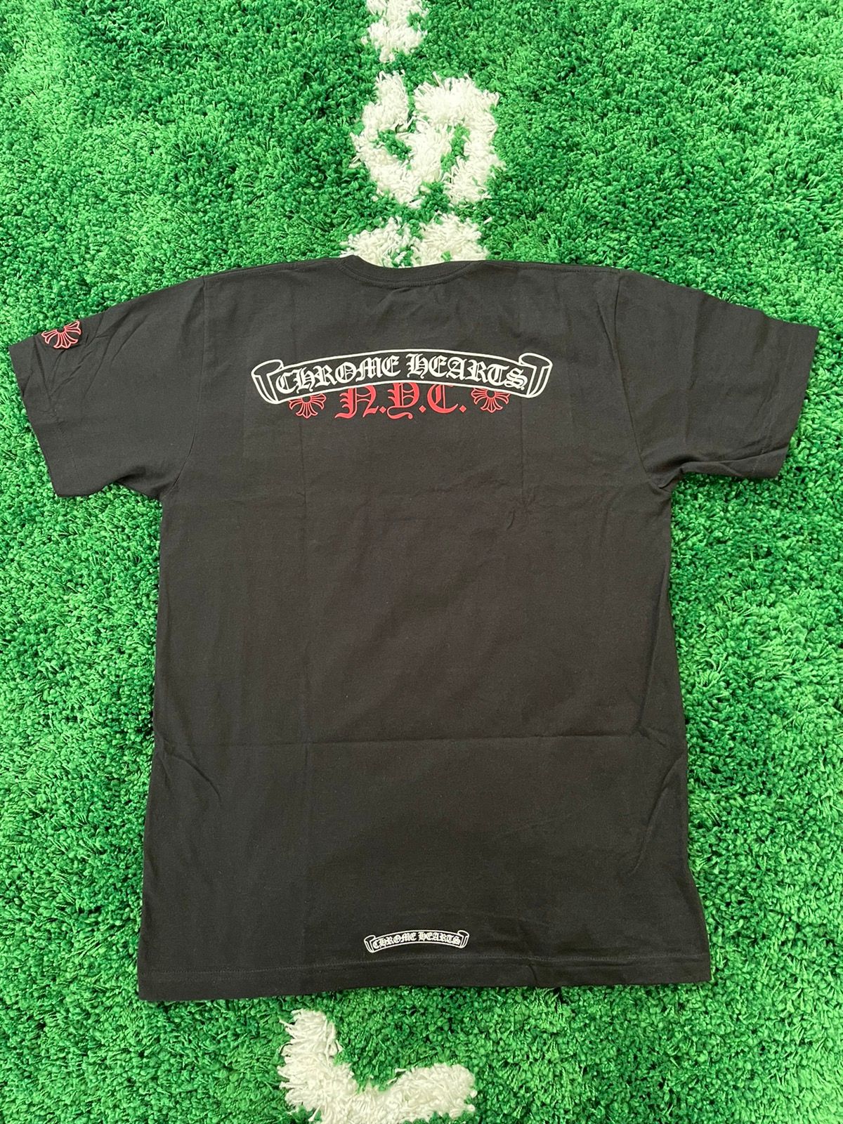 Chrome Hearts Chrome Hearts Scroll Logo NYC exclusive Tee Size US S / EU 44-46 / 1 - 1 Preview