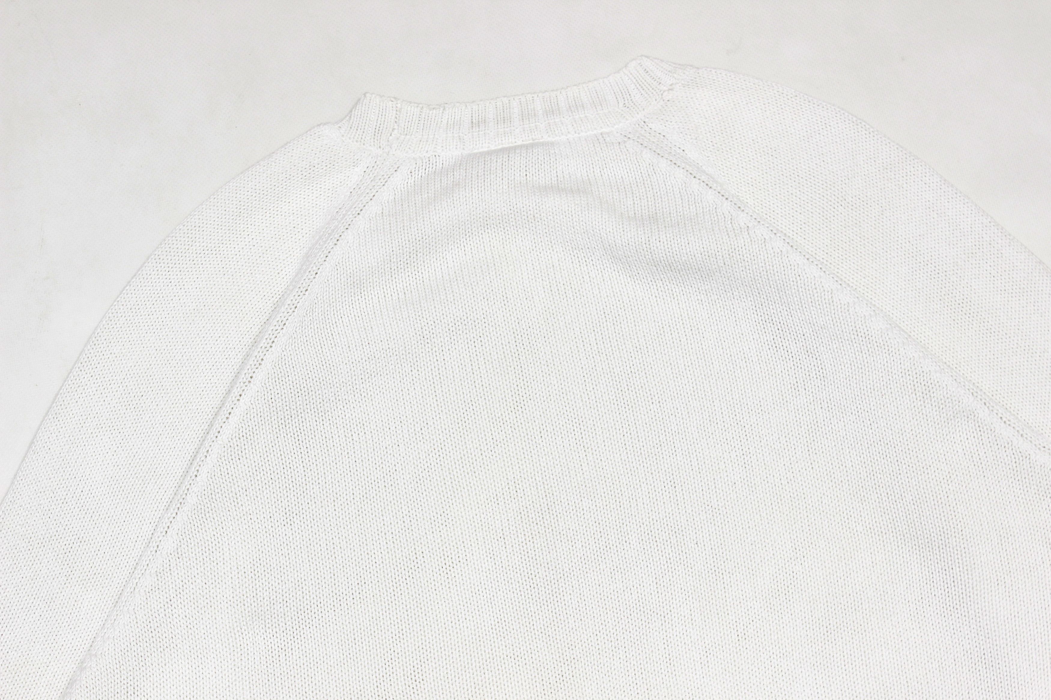 Lacoste 90S Big Logo Embroidered Sweater Vintage France Size US L / EU 52-54 / 3 - 4 Thumbnail