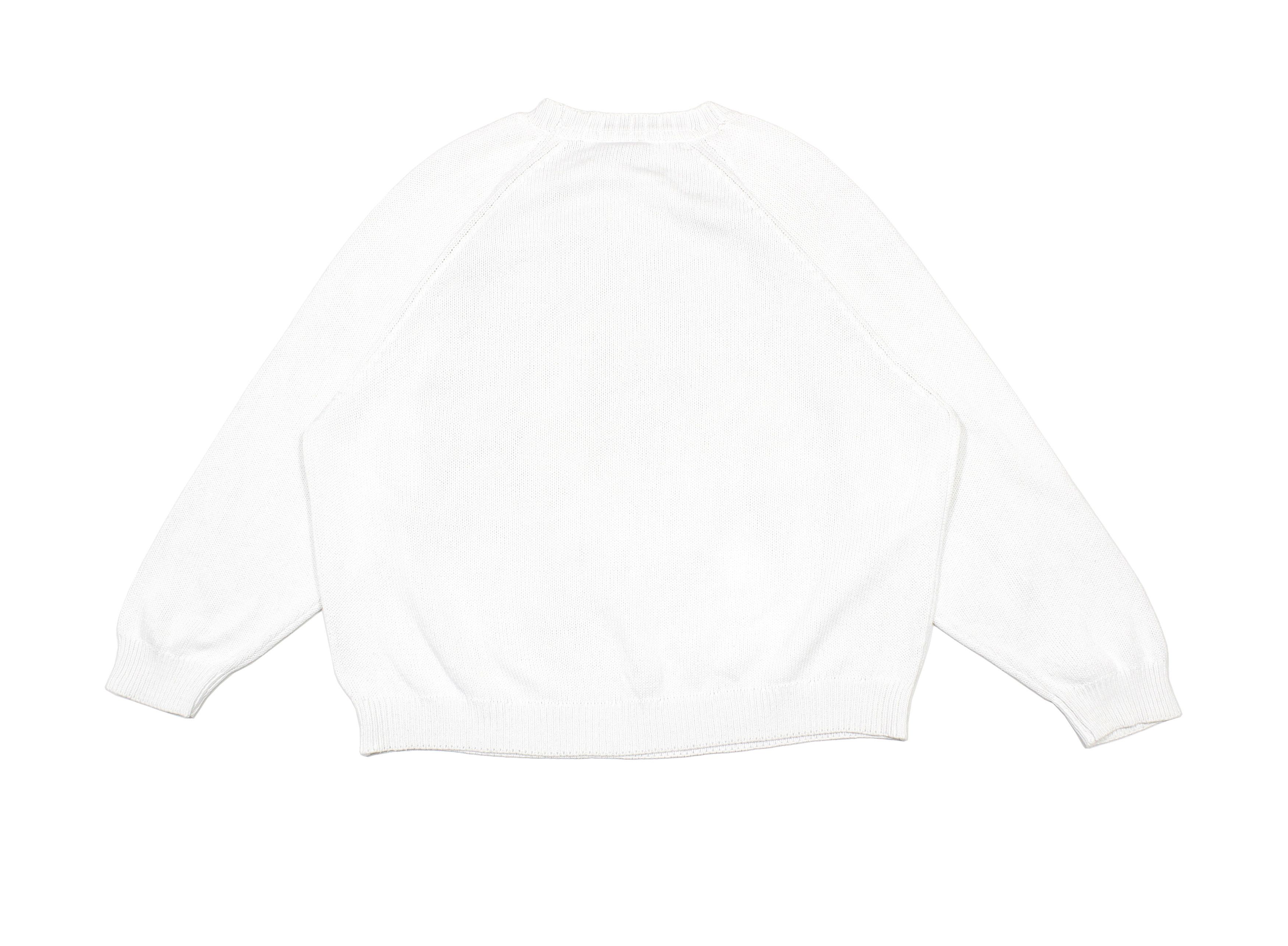 Lacoste 90S Big Logo Embroidered Sweater Vintage France Size US L / EU 52-54 / 3 - 2 Thumbnail