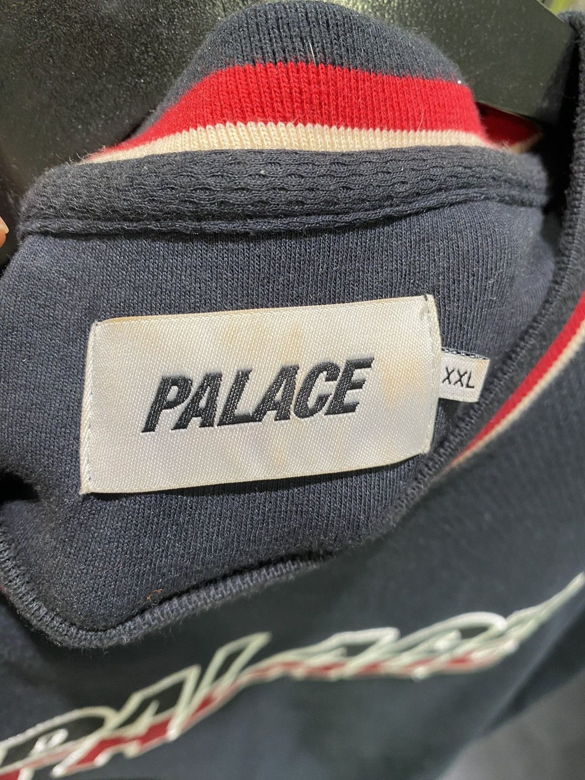 Palace Palace Jersey Shirt Navy/Red Size US XXL / EU 58 / 5 - 4 Thumbnail