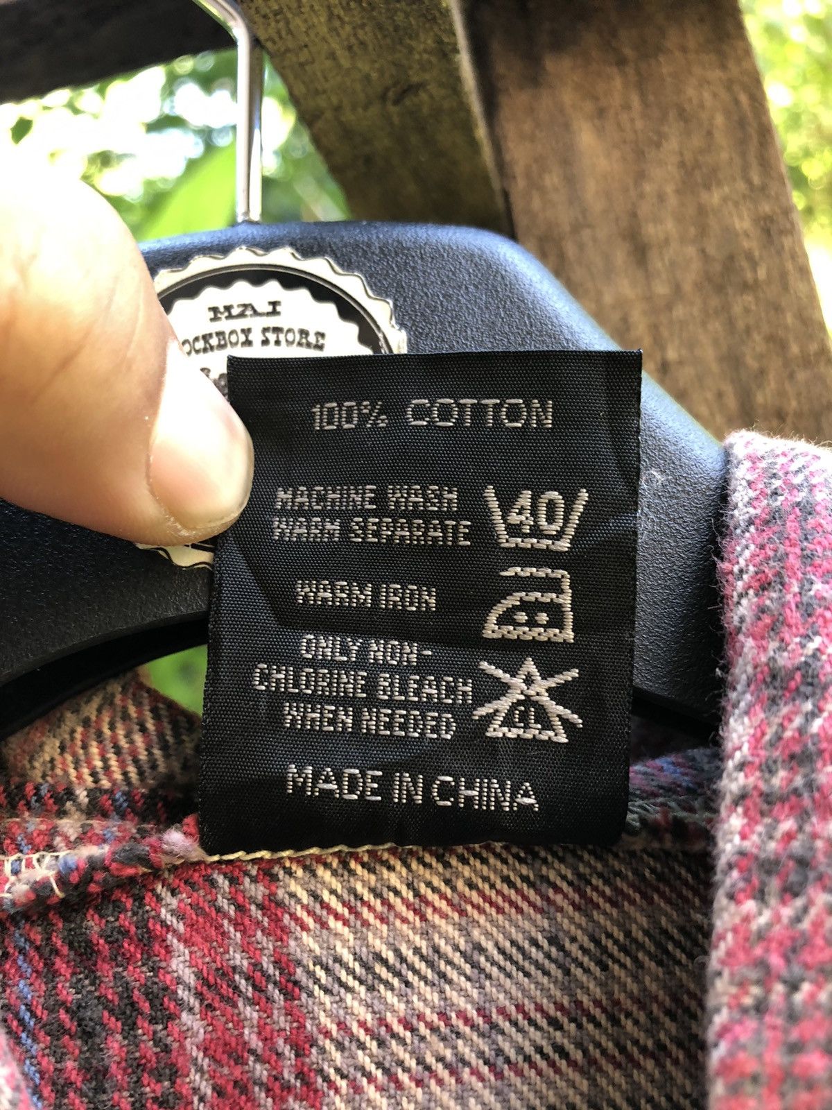 Japanese Brand Vintage Shadow Plaid Quarted Zipper Pullover Shirts Hoodie Size US XXL / EU 58 / 5 - 12 Thumbnail