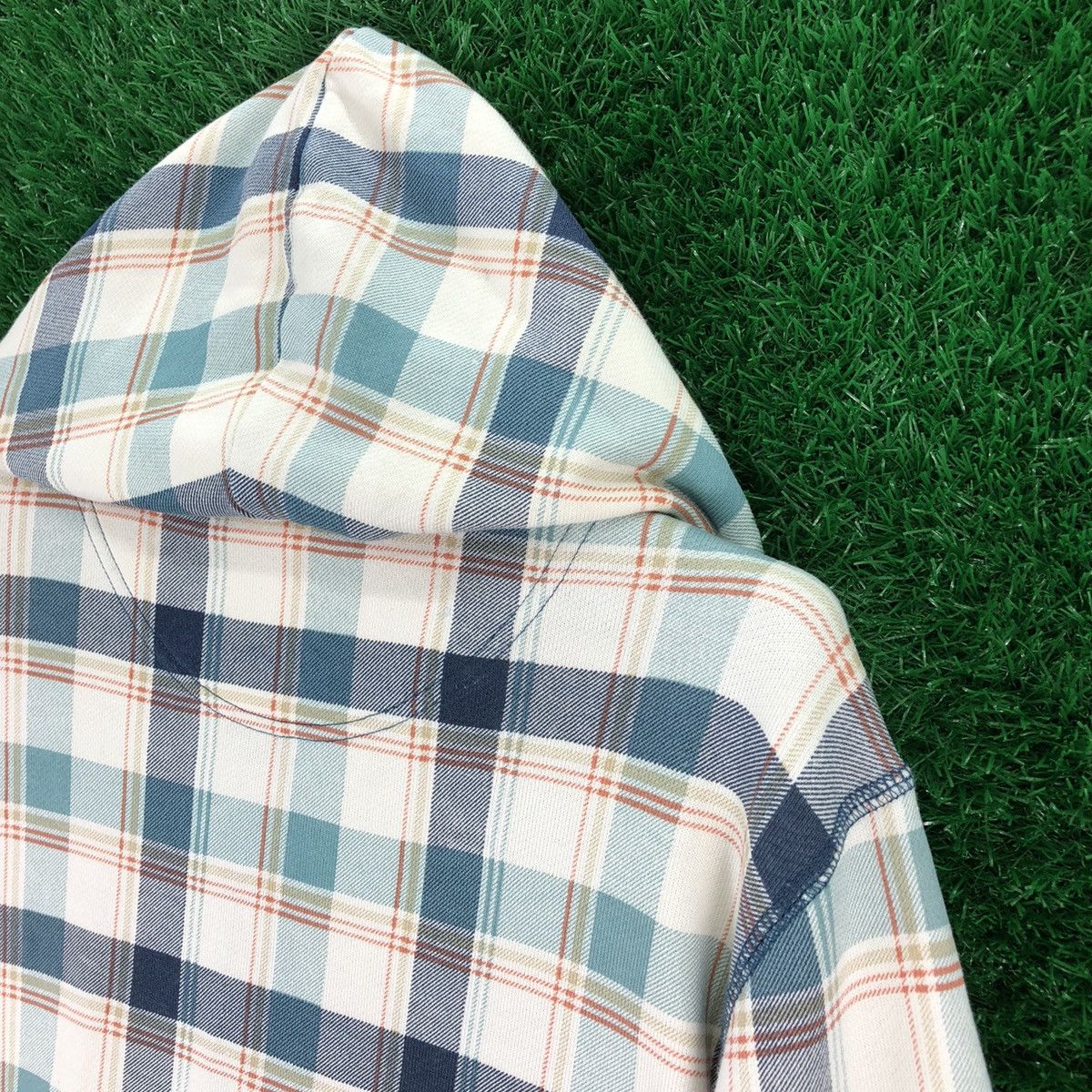 Japanese Brand × Uniqlo Uniqlo Zipper Sweater Hoodie Checkered Size US XS / EU 42 / 0 - 5 Thumbnail
