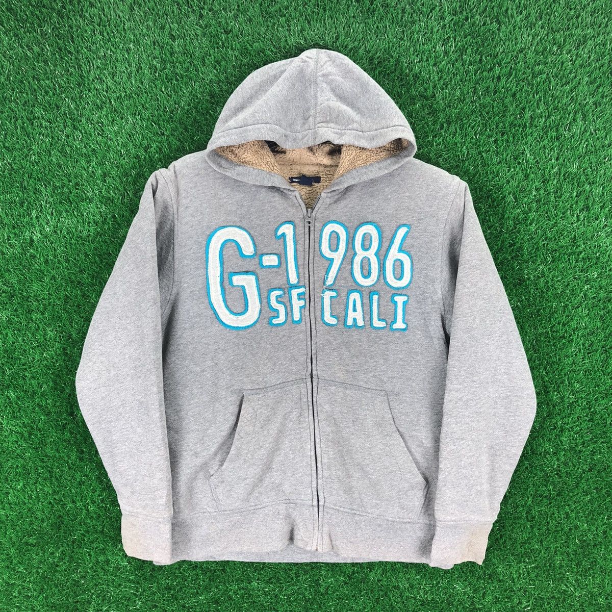 Gap GAP 1986 Sweashirt Hoodie Sherpa Lining Size US S / EU 44-46 / 1 - 1 Thumbnail