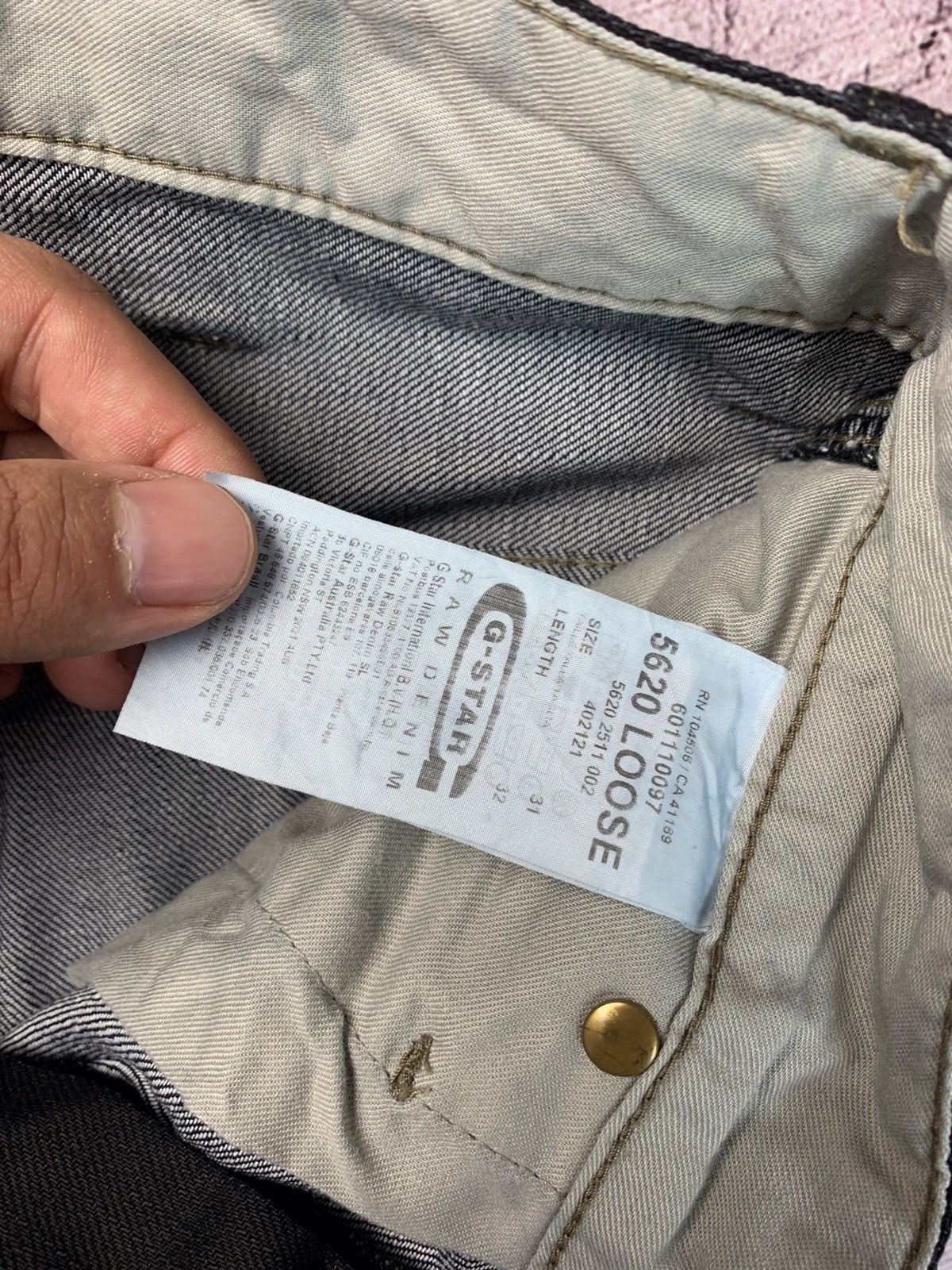 G-Star × Vintage Vintage G Star Denim Jeans Size US 31 - 5 Thumbnail