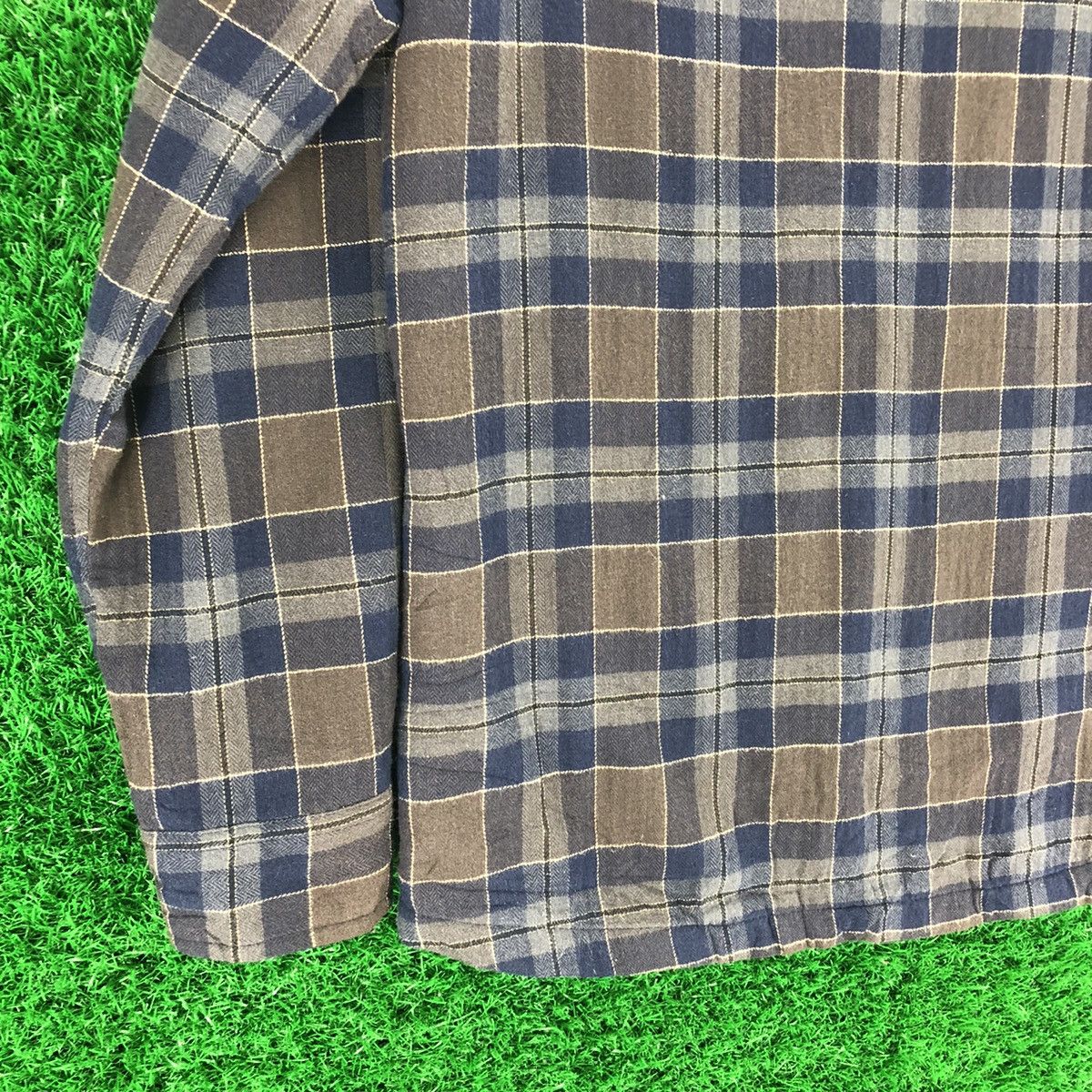 Japanese Brand Flannel Checkered Fleece Lining Travis Scott Style Size US M / EU 48-50 / 2 - 6 Thumbnail