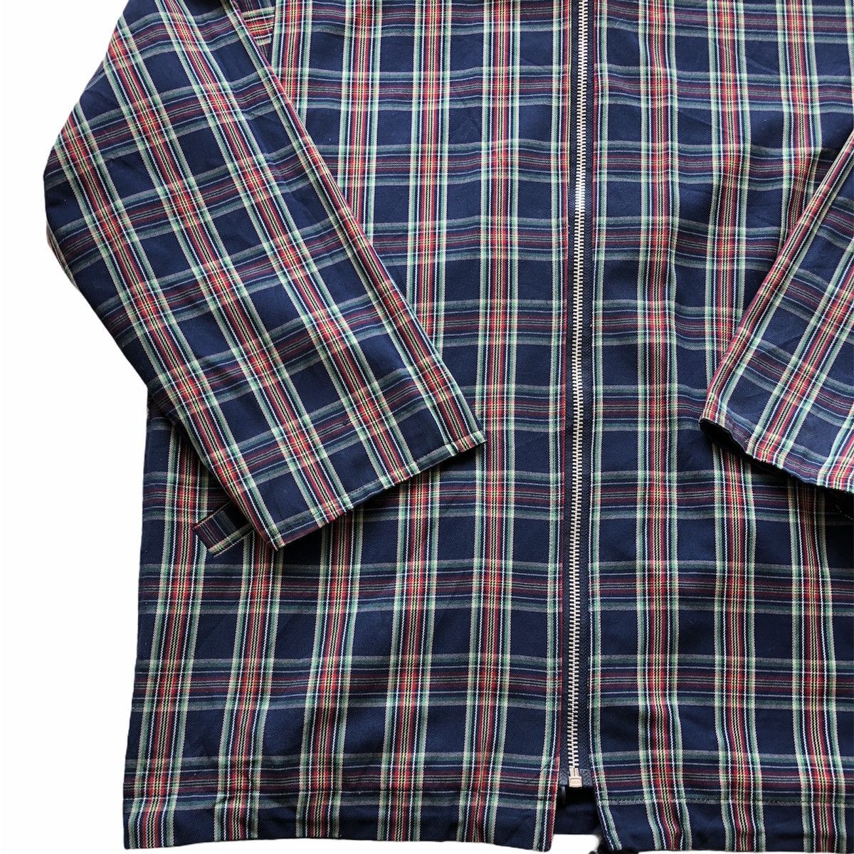 Japanese Brand Vintage Reversable Jacket Hoodie Checker by Palett Scope Size US XL / EU 56 / 4 - 2 Thumbnail