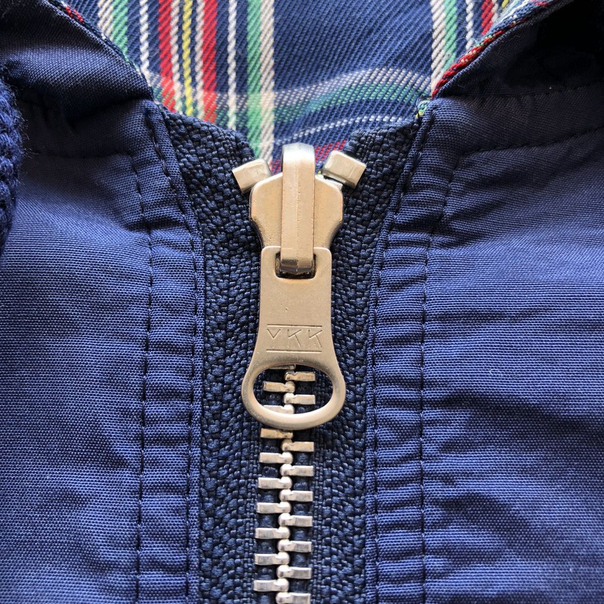 Japanese Brand Vintage Reversable Jacket Hoodie Checker by Palett Scope Size US XL / EU 56 / 4 - 11 Thumbnail