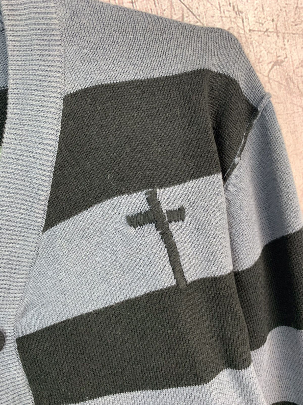 Allsaints Allsaints Stripped Cardigan Size US M / EU 48-50 / 2 - 5 Thumbnail