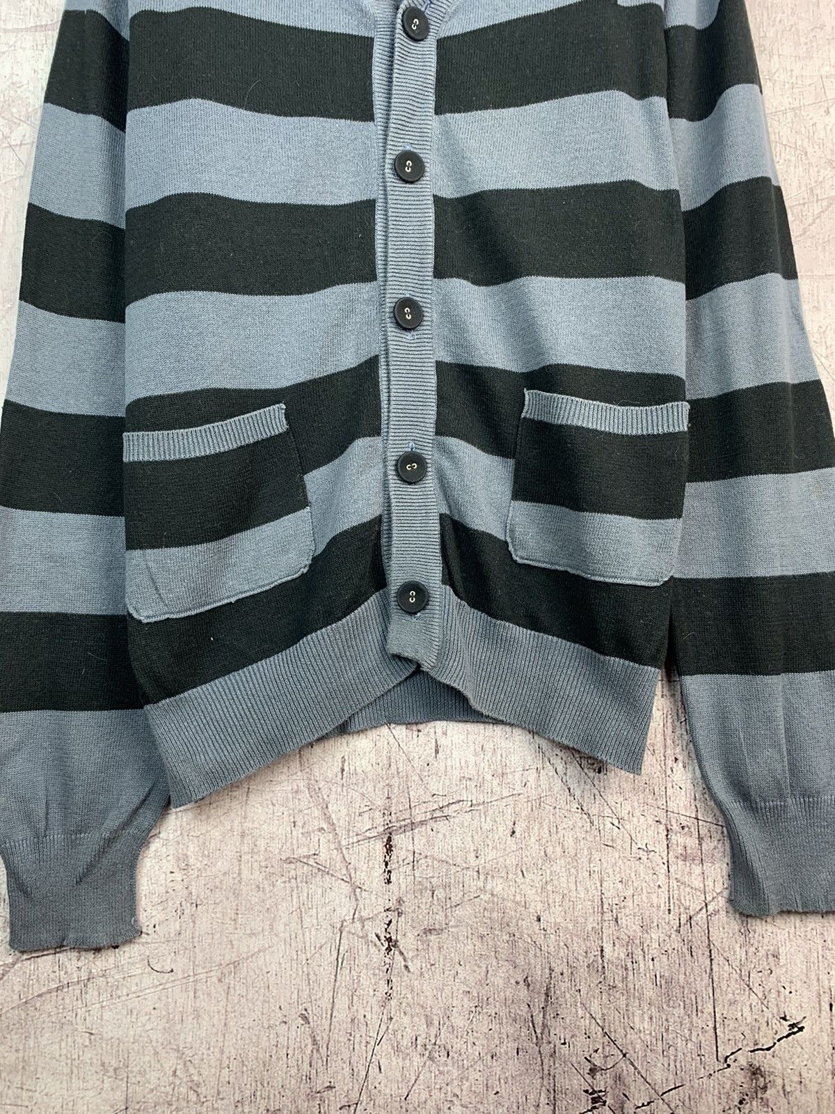 Allsaints Allsaints Stripped Cardigan Size US M / EU 48-50 / 2 - 2 Thumbnail