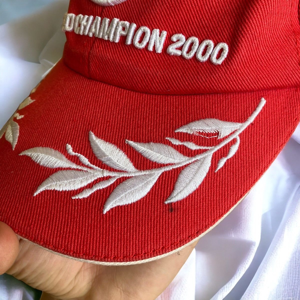 Vintage Vintage Ferrari F1 World Champion Michael Schumacher Cap Hat Size ONE SIZE - 9 Thumbnail