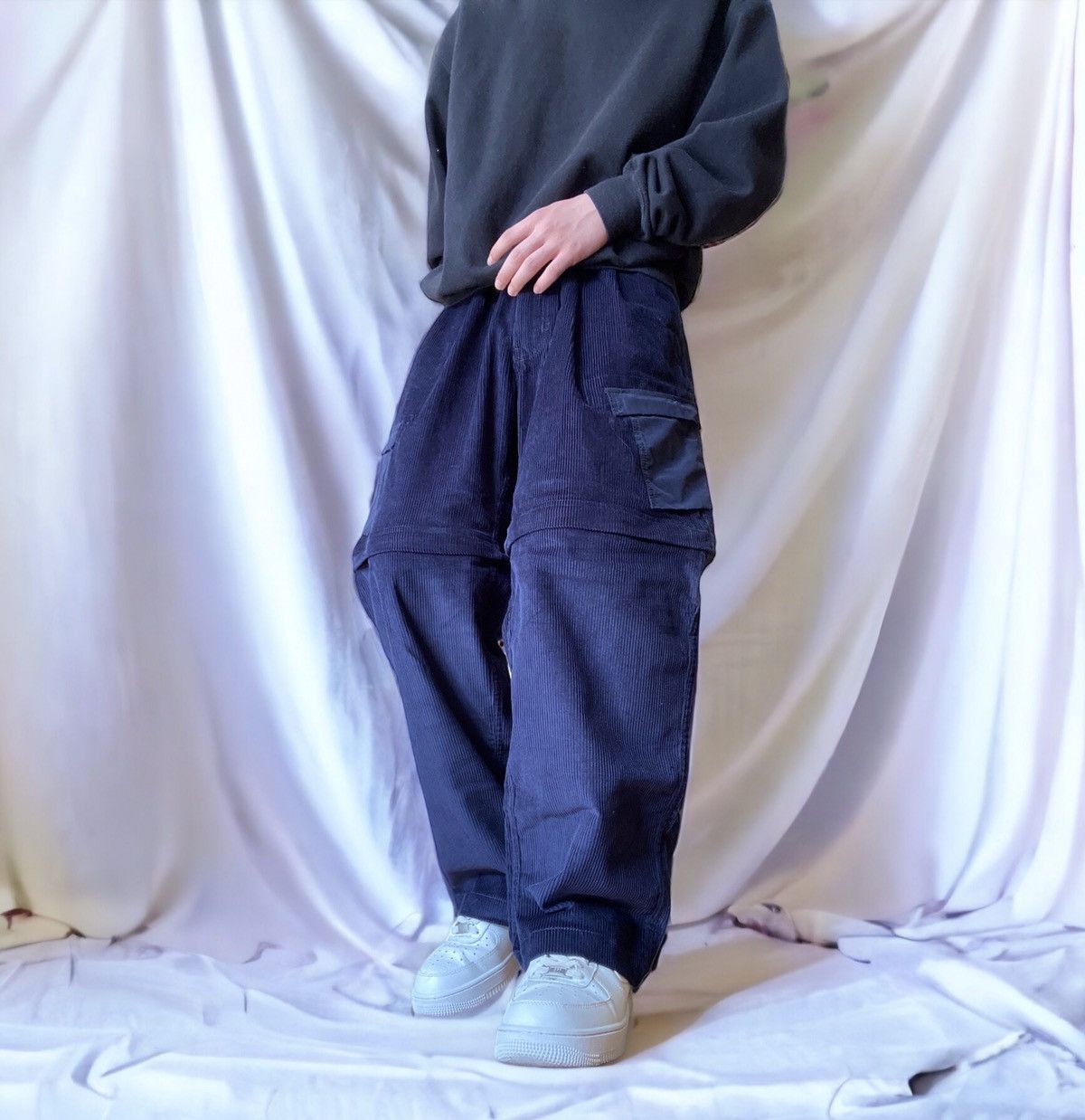 Brain Dead Brain Dead Convertible Corduroy Zip Off Cargo Pants Size US 34 / EU 50 - 4 Thumbnail