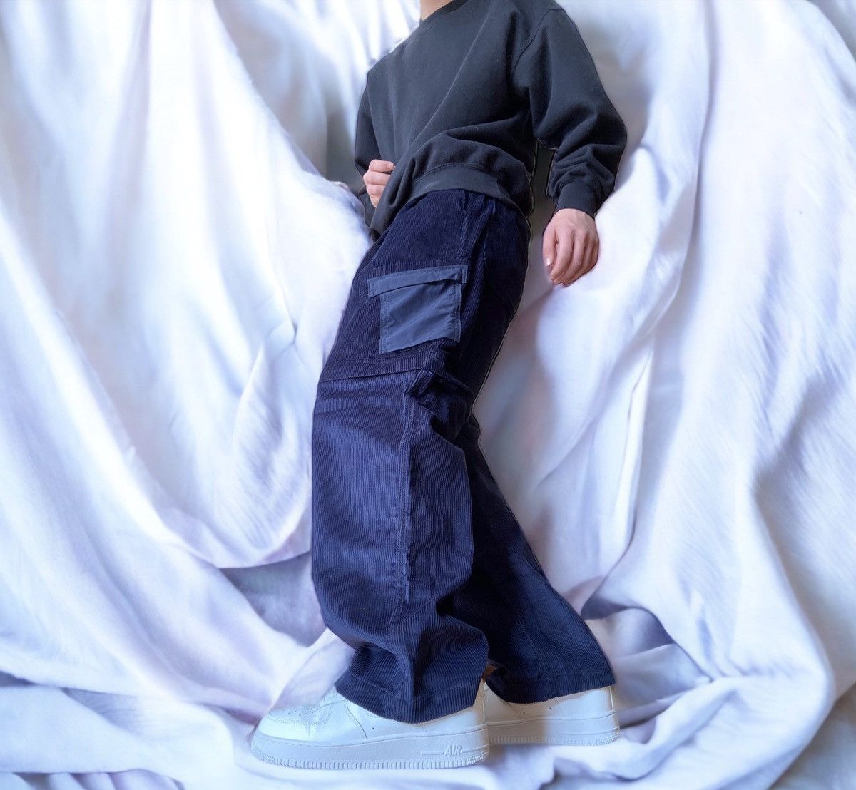 Brain Dead Brain Dead Convertible Corduroy Zip Off Cargo Pants Size US 34 / EU 50 - 3 Thumbnail