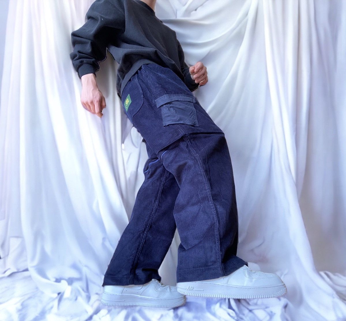 Brain Dead Brain Dead Convertible Corduroy Zip Off Cargo Pants Size US 34 / EU 50 - 1 Thumbnail