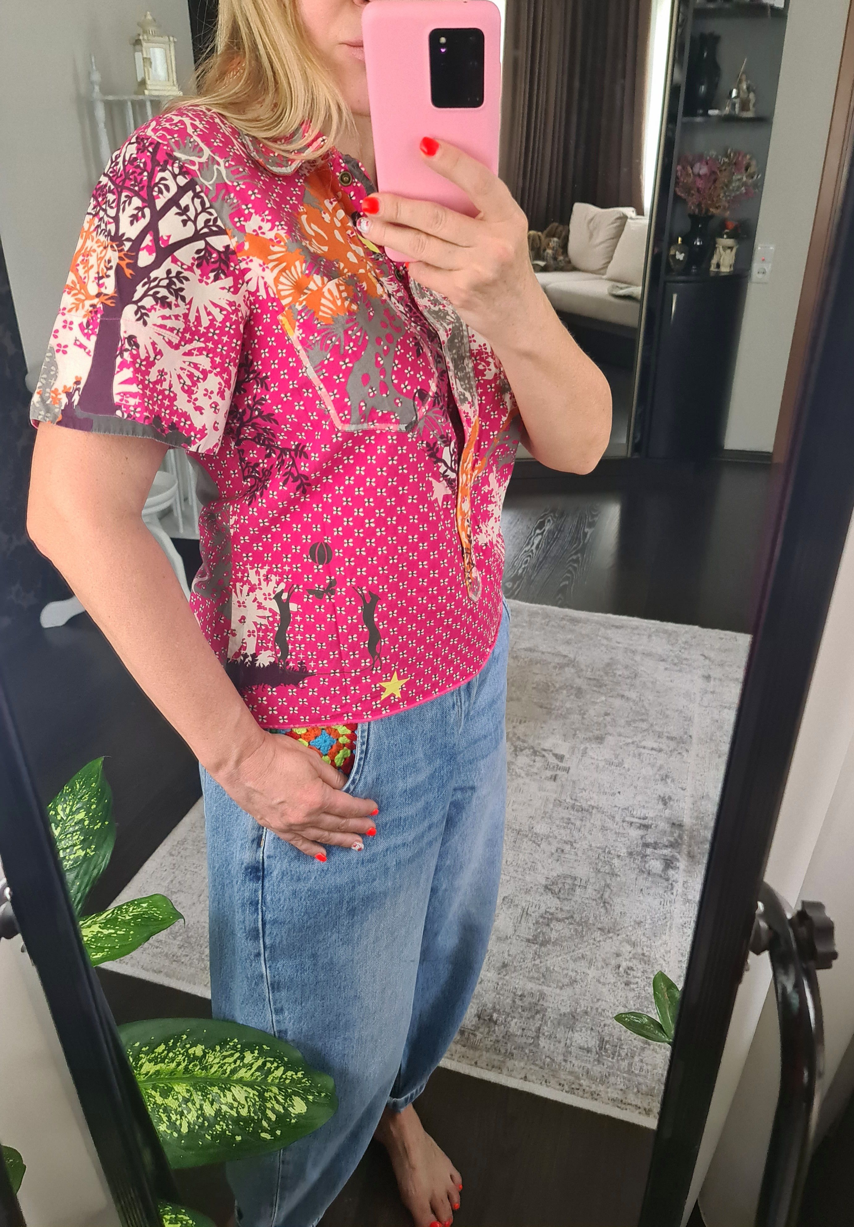 Kenzo Kenzo Floral Jungle Printed Shirt 1990's - 2YK Size M / US 6-8 / IT 42-44 - 11 Thumbnail