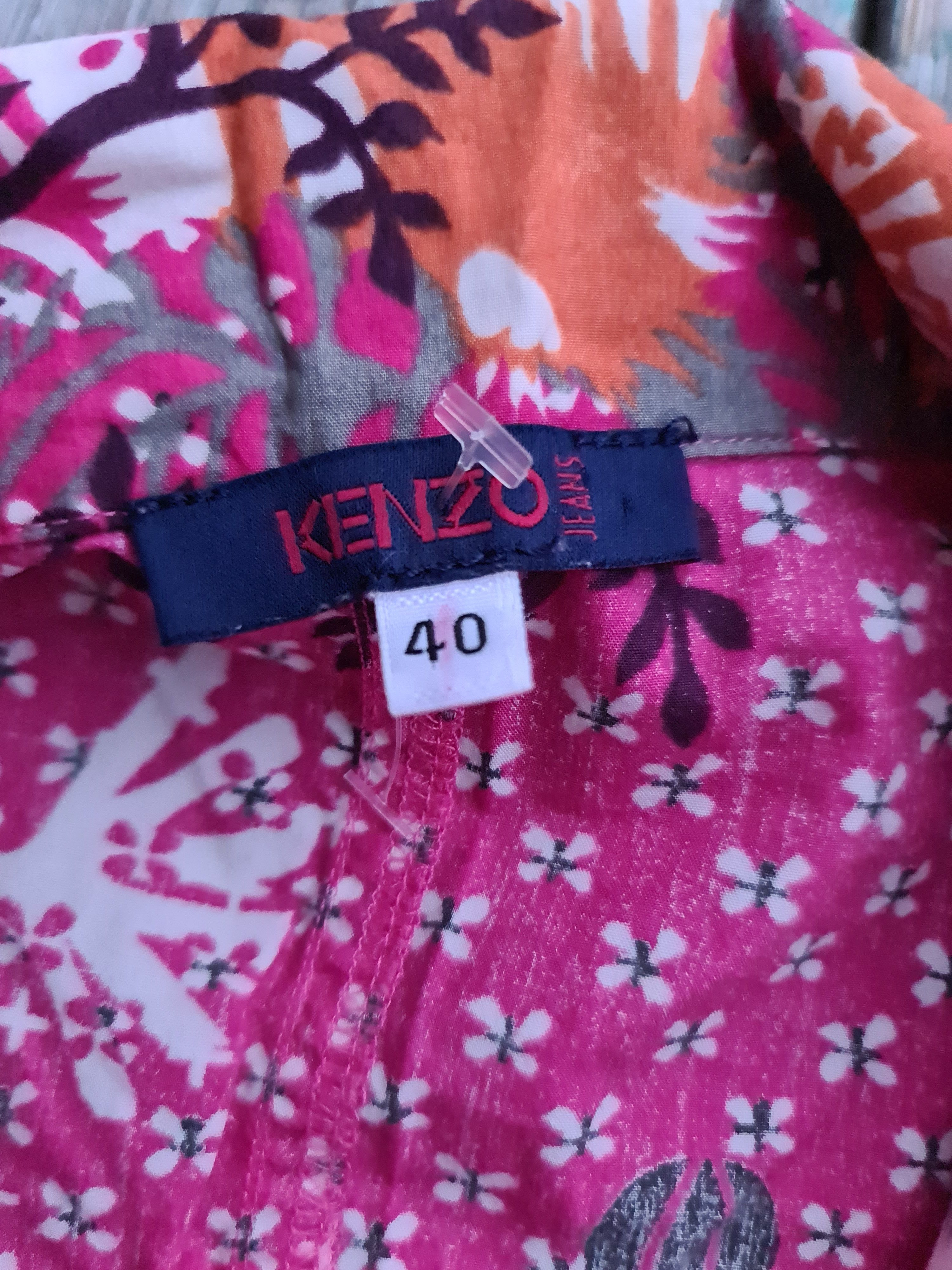 Kenzo Kenzo Floral Jungle Printed Shirt 1990's - 2YK Size M / US 6-8 / IT 42-44 - 6 Thumbnail