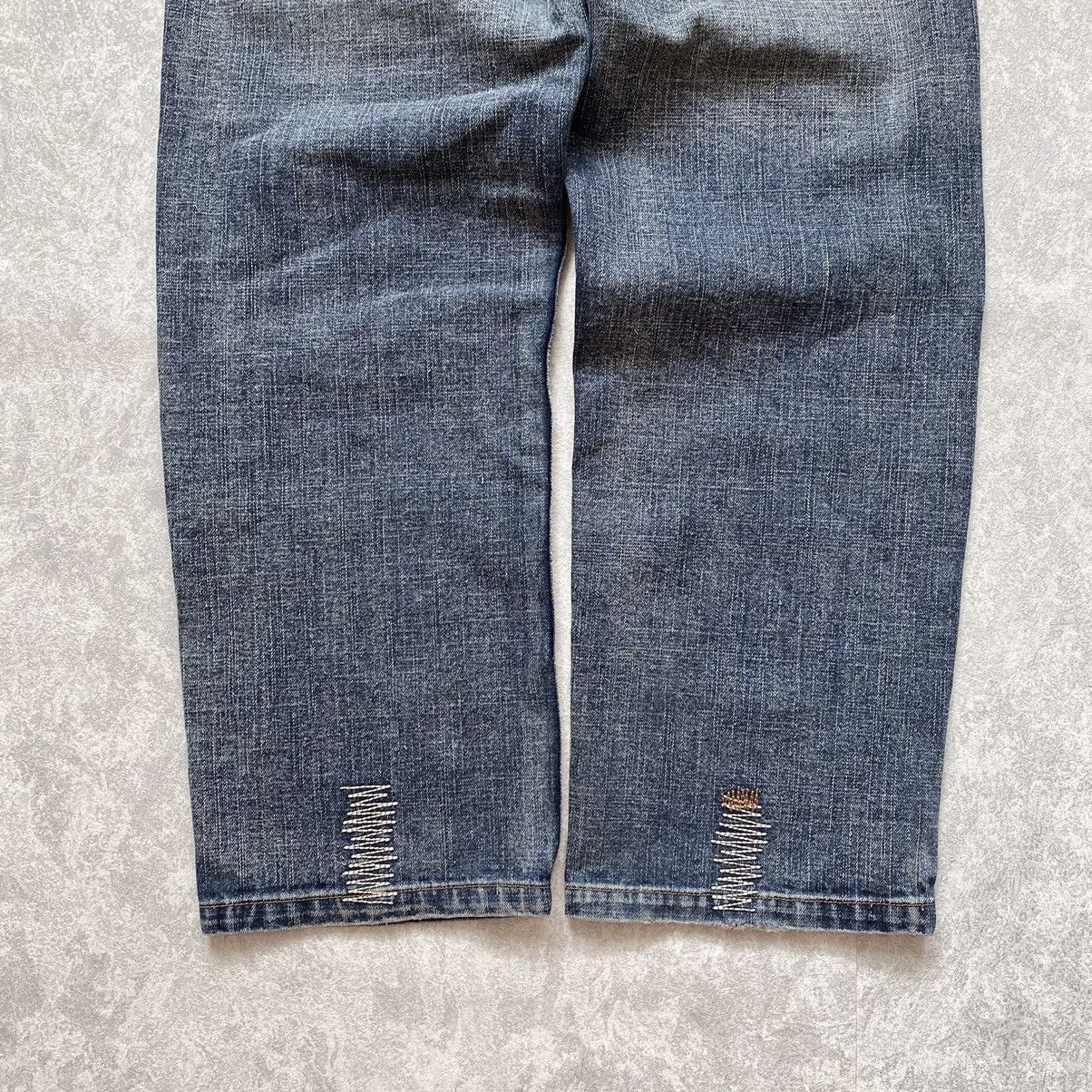 Karl Kani Vintage 90s Karl Kani Patchwork Denim Baggy Jeans Size US 30 / EU 46 - 14 Thumbnail
