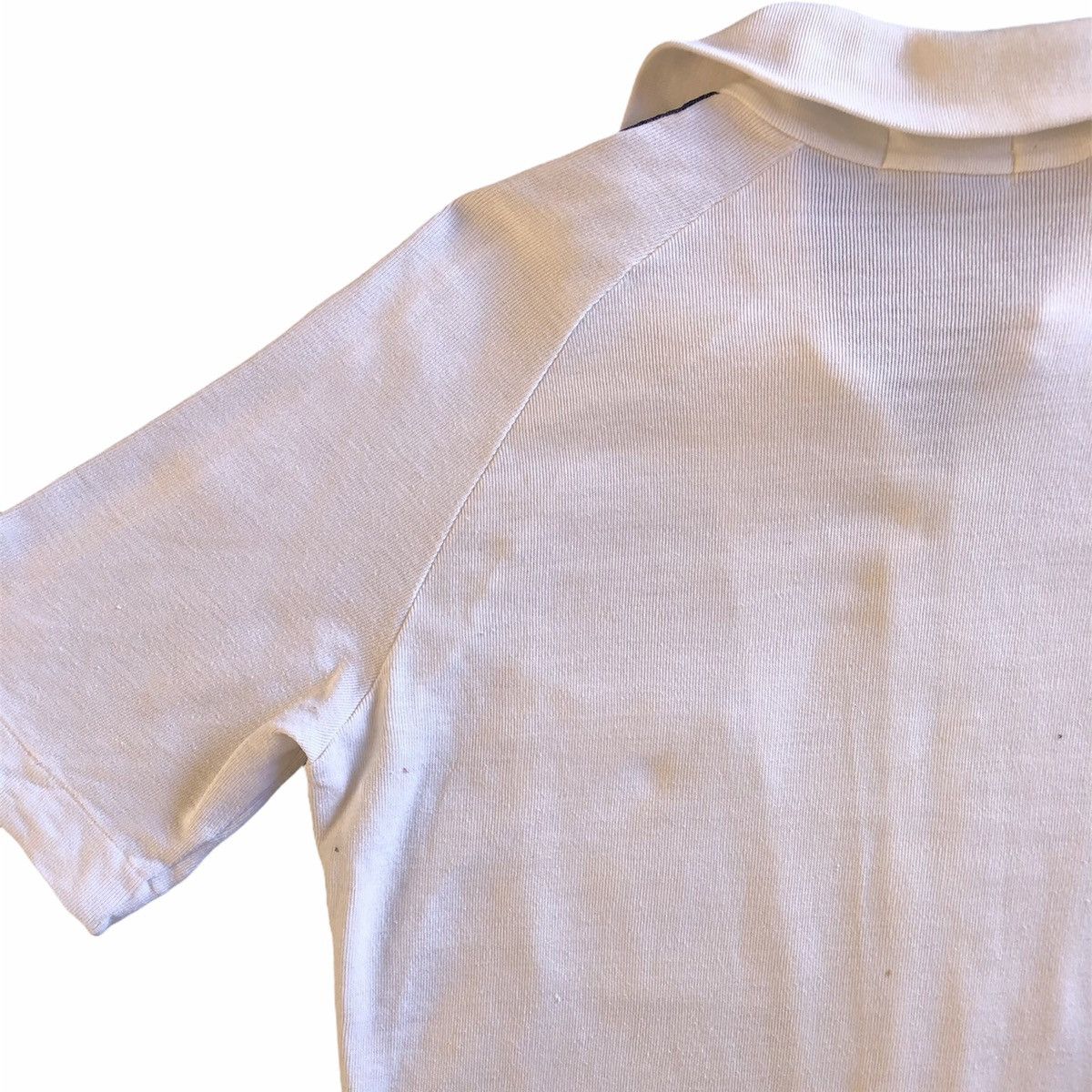 Adidas Vintage 90's Adidas Trefoil Single Pocket Collar Shirt Zip Size US S / EU 44-46 / 1 - 6 Thumbnail