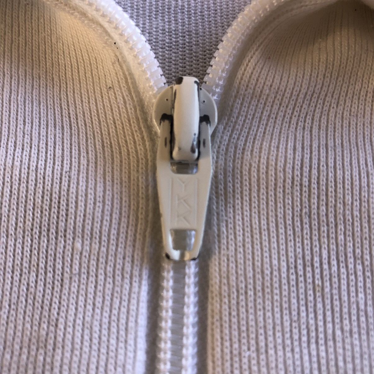 Adidas Vintage 90's Adidas Trefoil Single Pocket Collar Shirt Zip Size US S / EU 44-46 / 1 - 10 Thumbnail