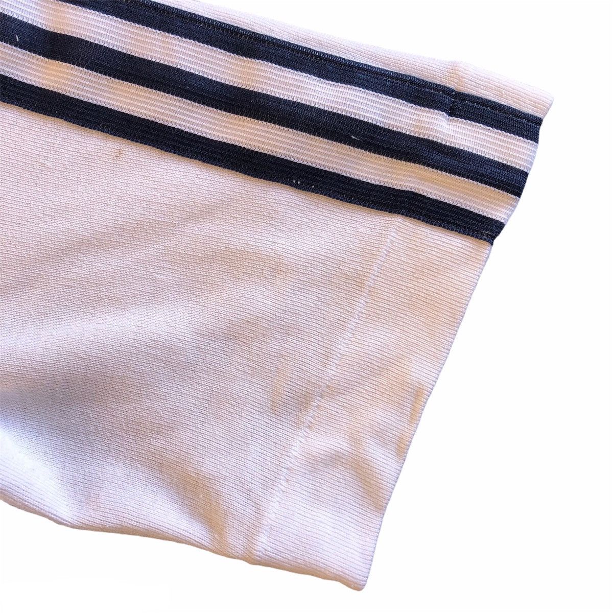 Adidas Vintage 90's Adidas Trefoil Single Pocket Collar Shirt Zip Size US S / EU 44-46 / 1 - 4 Thumbnail