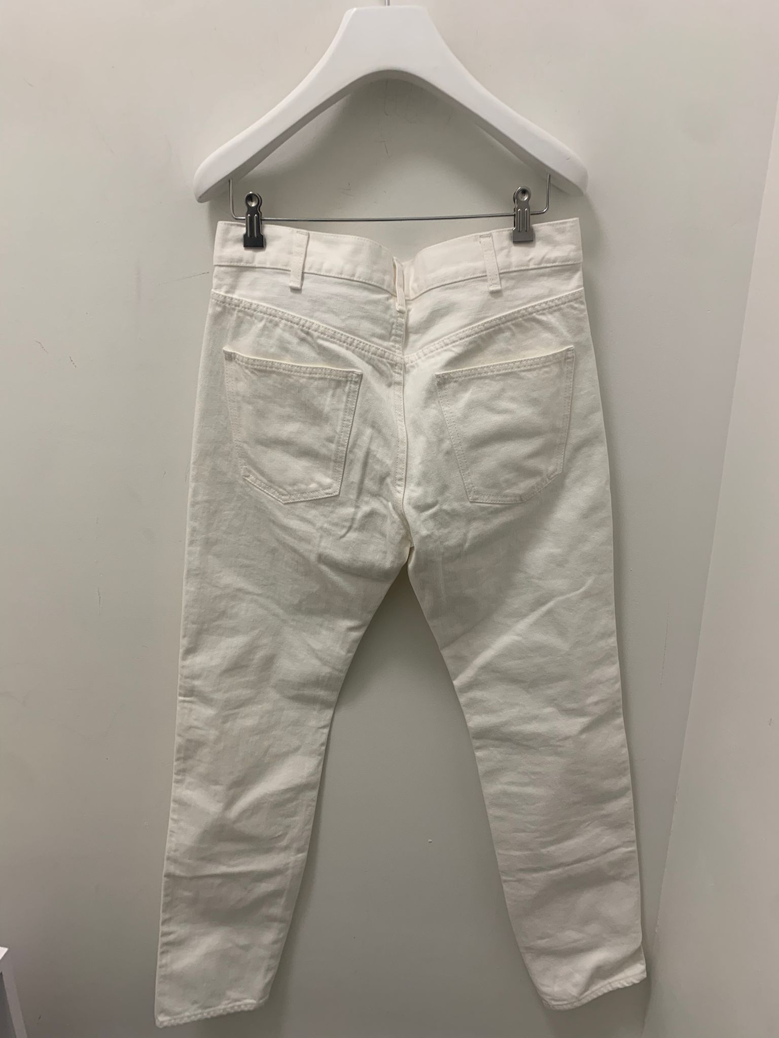 Celine Jeans Slim Taile Basse in White Size US 27 - 9 Thumbnail