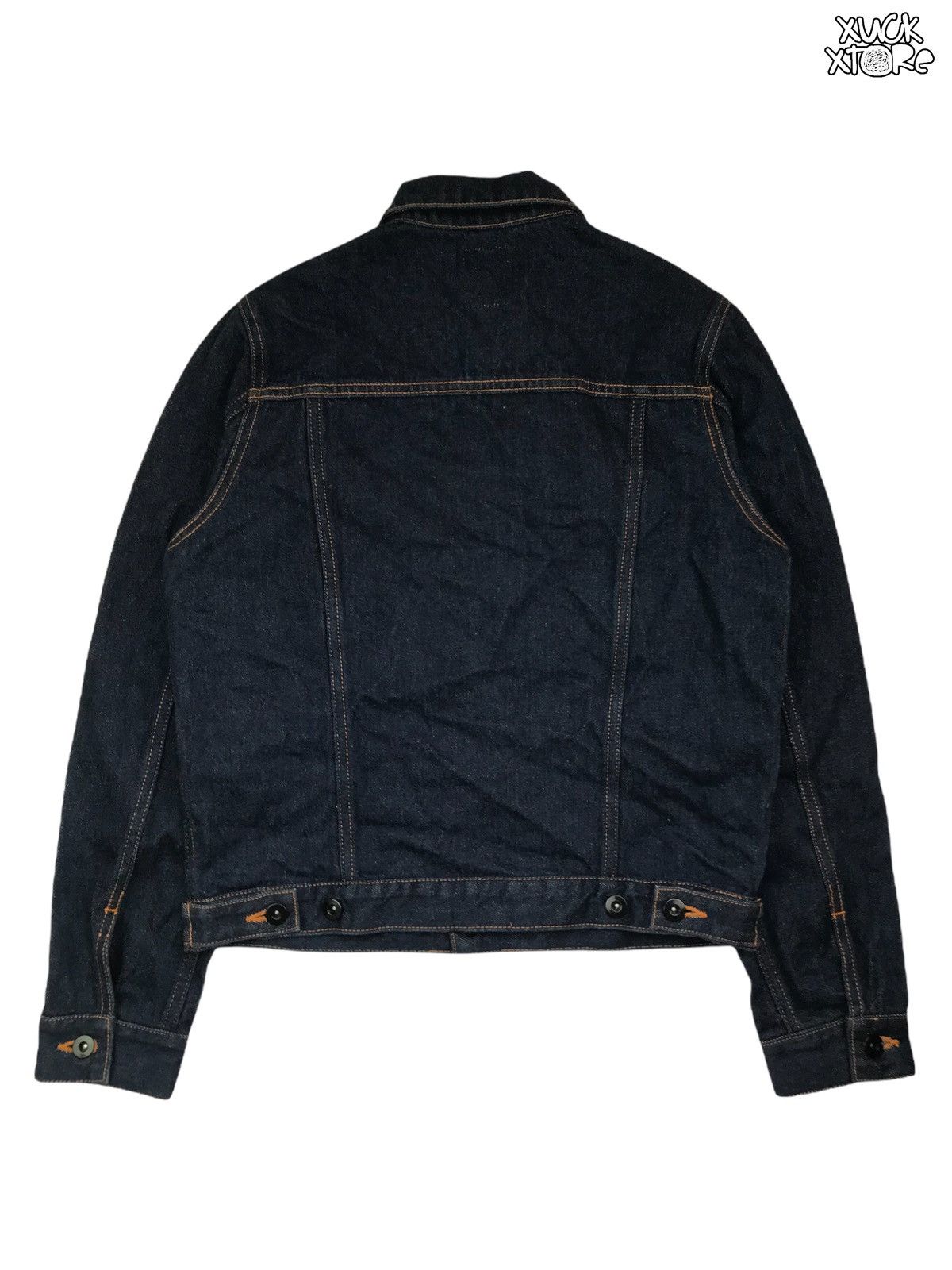 Designer × Japanese Brand HEMISPHERES Trucker Jacket JAPAN Size US S / EU 44-46 / 1 - 2 Thumbnail