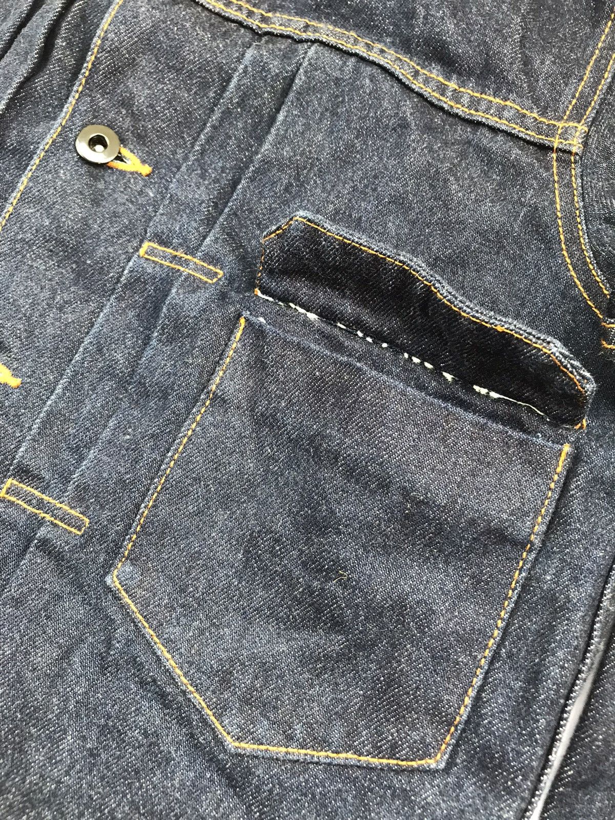 Designer × Japanese Brand HEMISPHERES Trucker Jacket JAPAN Size US S / EU 44-46 / 1 - 7 Thumbnail