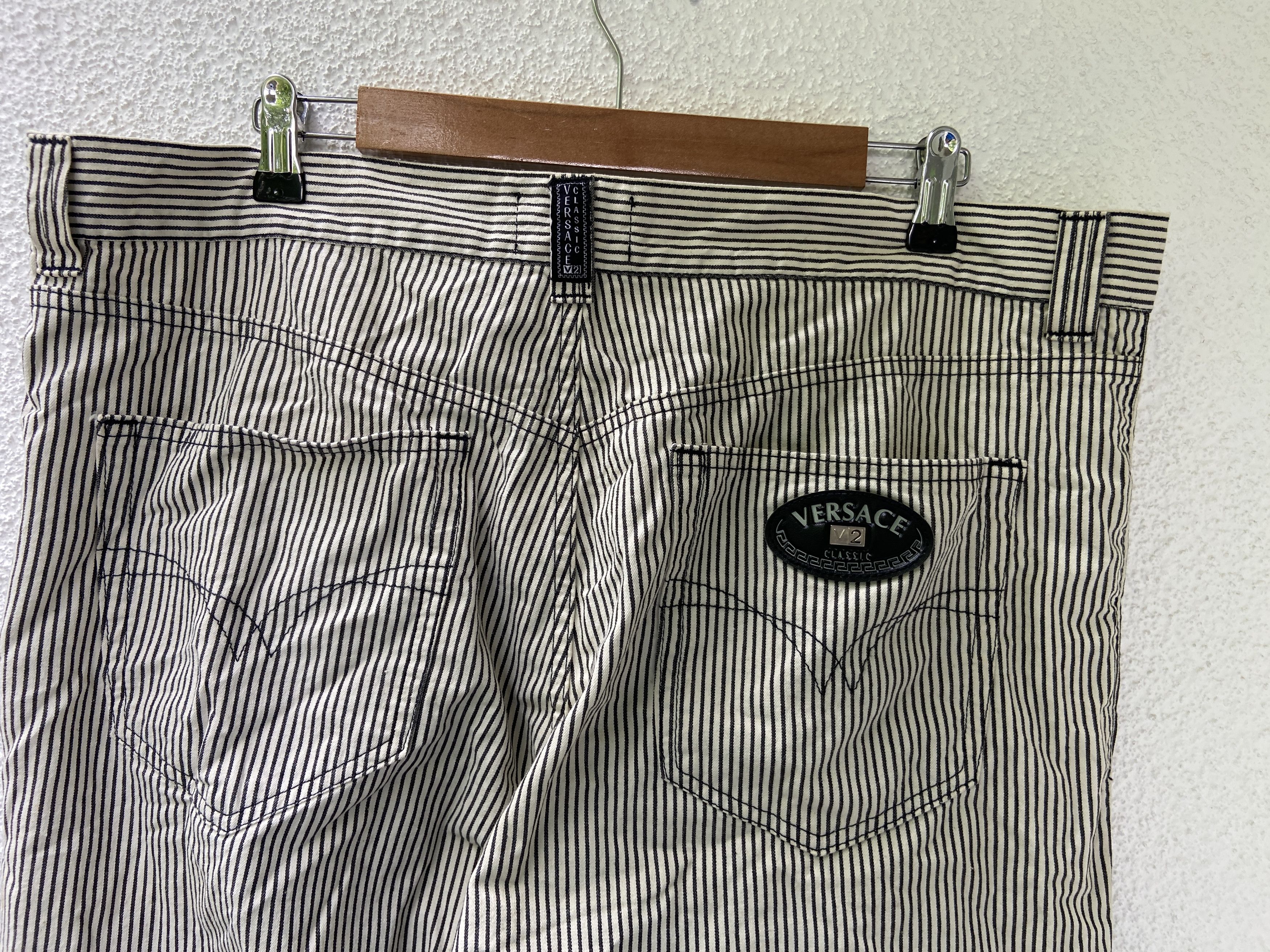 Versace Versace v2 vintage old money big boy Shaquille O'Neal pants Size US 40 / EU 56 - 7 Thumbnail