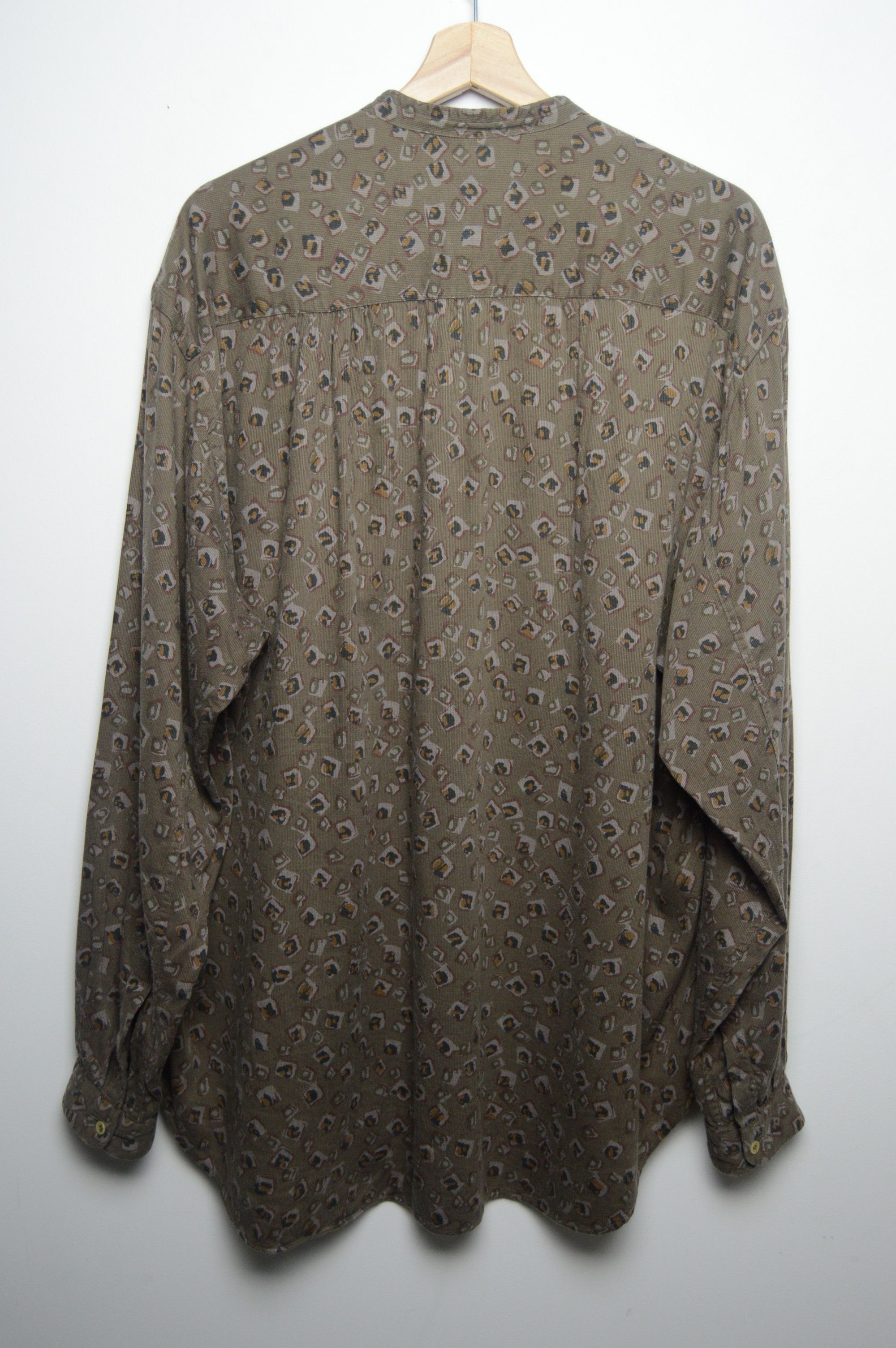 Giorgio Armani armani shirt archive 80s microcord l-xl Size US L / EU 52-54 / 3 - 12 Thumbnail