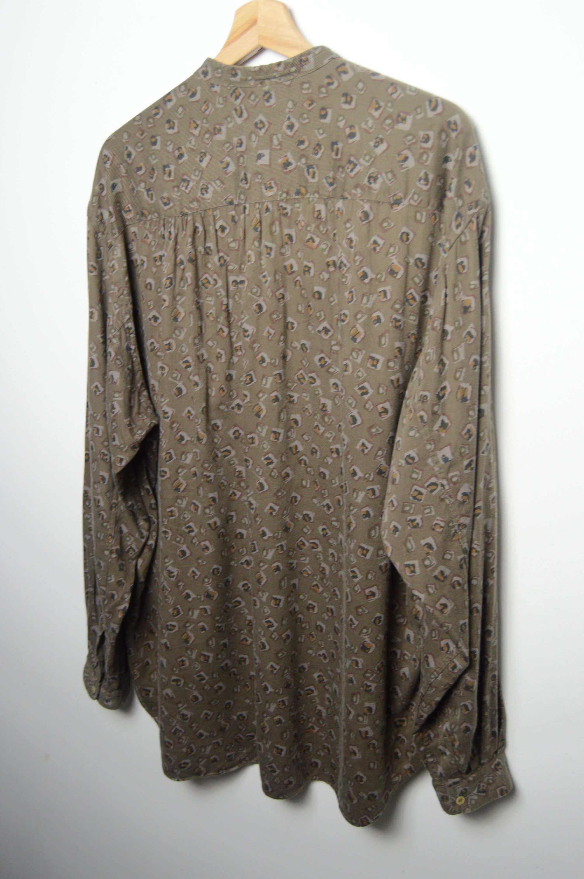 Giorgio Armani armani shirt archive 80s microcord l-xl Size US L / EU 52-54 / 3 - 10 Thumbnail