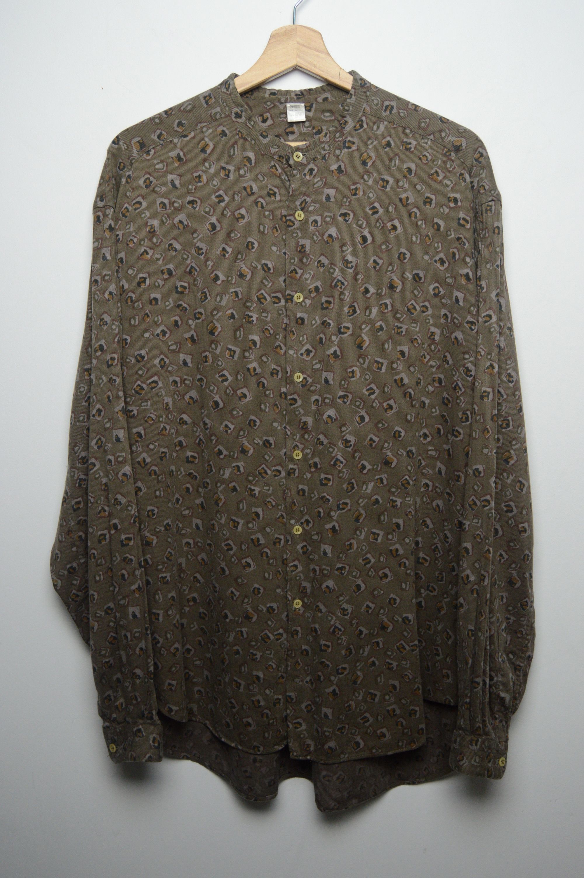 Giorgio Armani armani shirt archive 80s microcord l-xl Size US L / EU 52-54 / 3 - 13 Thumbnail