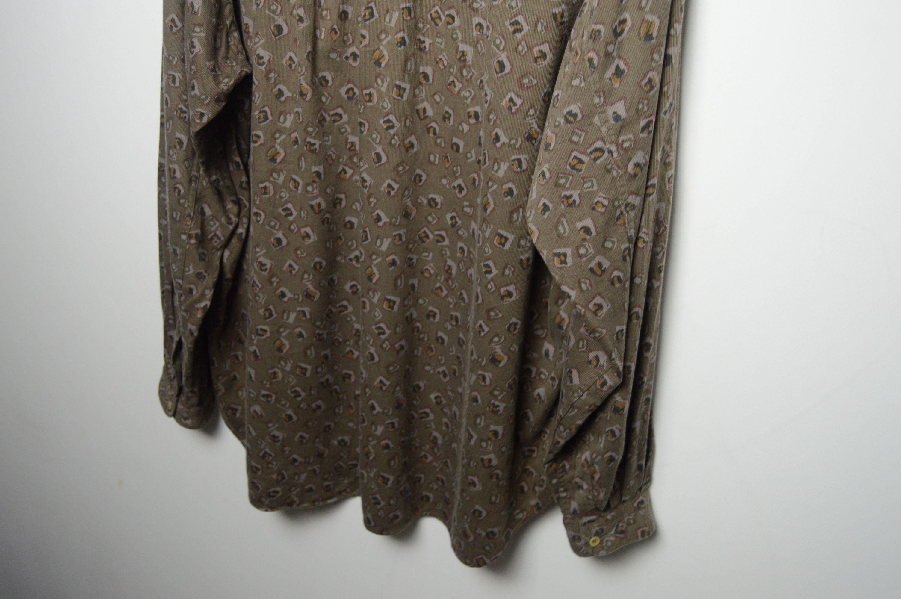 Giorgio Armani armani shirt archive 80s microcord l-xl Size US L / EU 52-54 / 3 - 9 Thumbnail