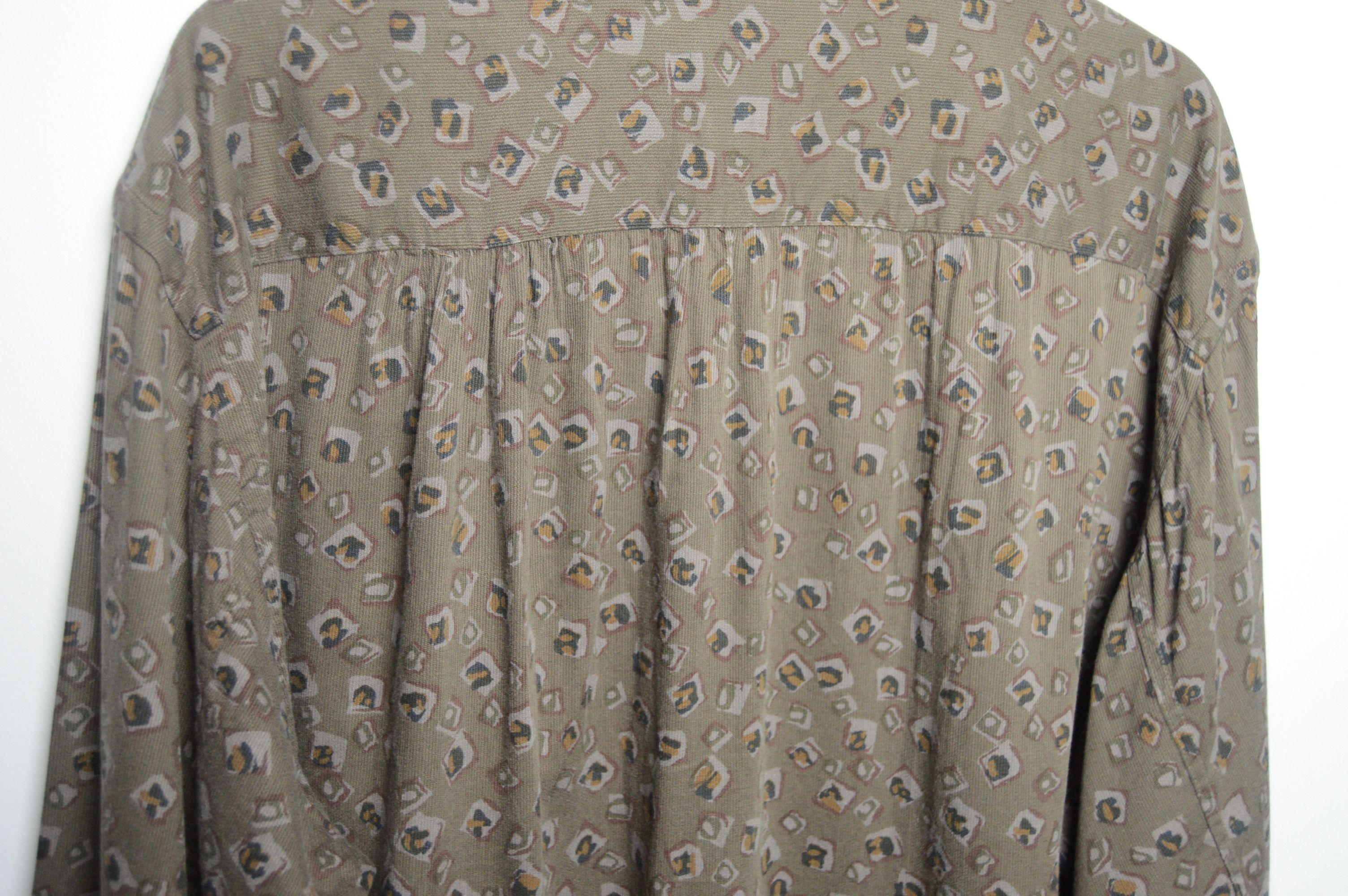 Giorgio Armani armani shirt archive 80s microcord l-xl Size US L / EU 52-54 / 3 - 11 Thumbnail