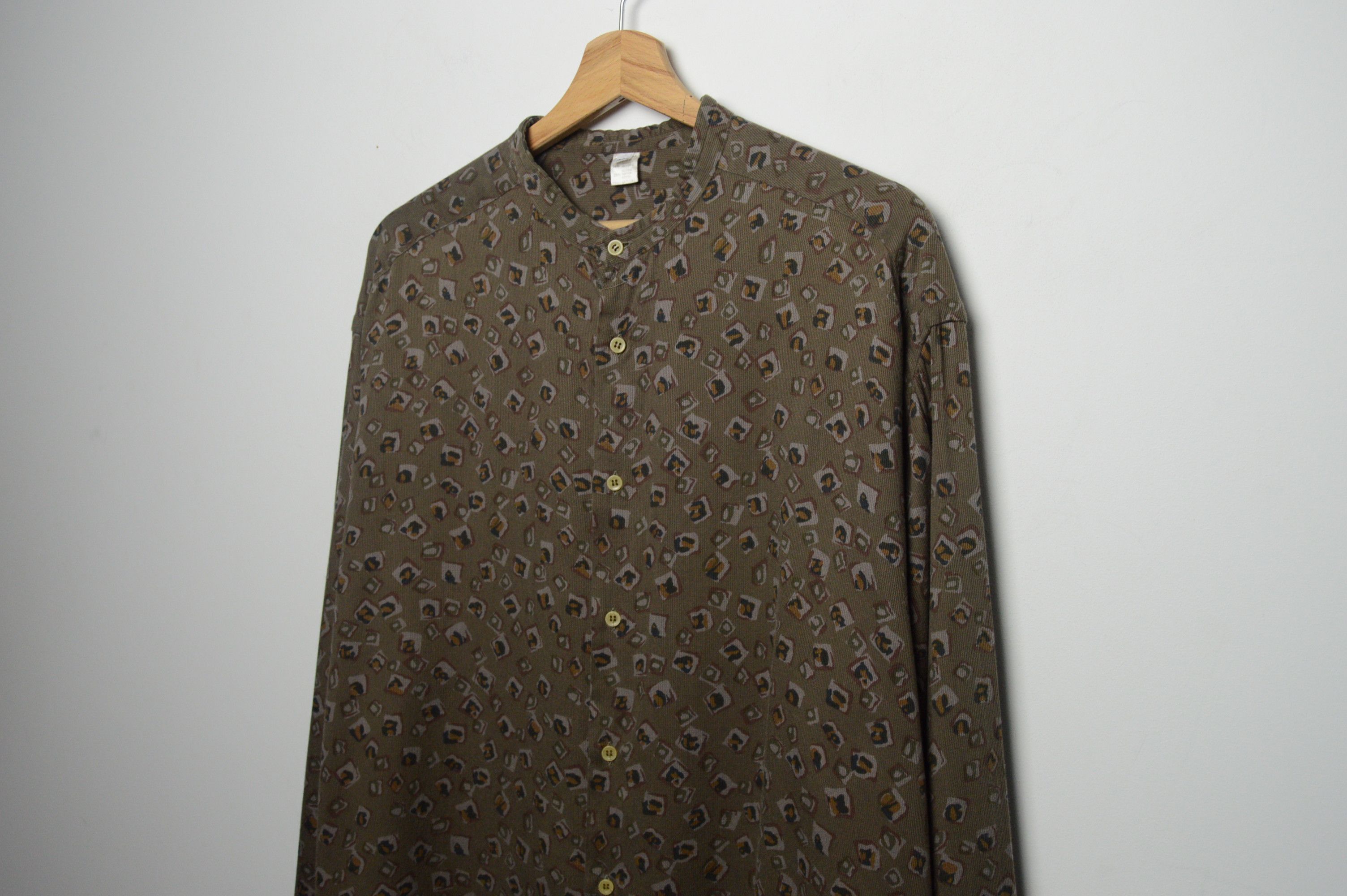 Giorgio Armani armani shirt archive 80s microcord l-xl Size US L / EU 52-54 / 3 - 2 Thumbnail