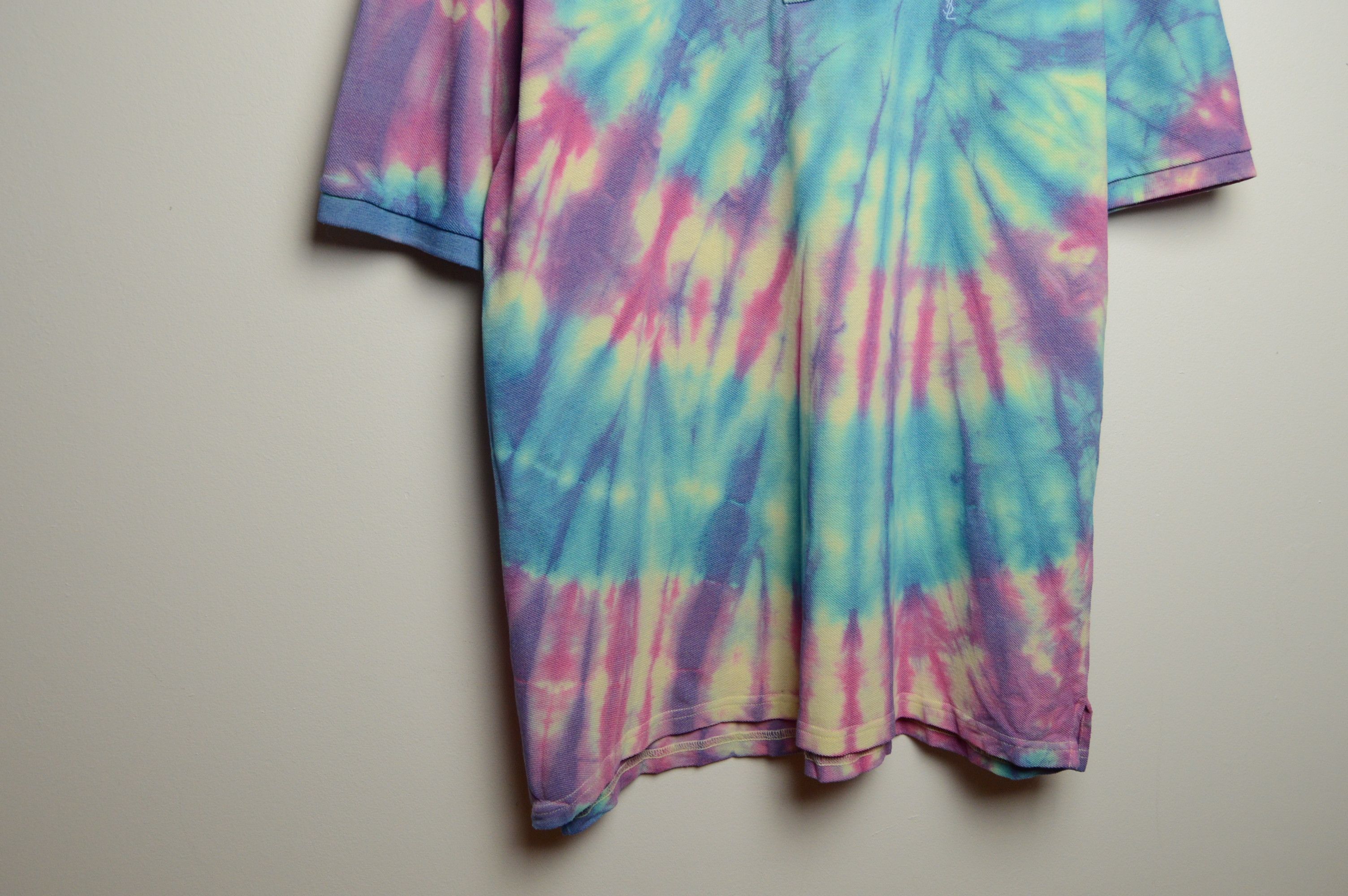 Yves Saint Laurent ysl polo tie dye vintage Size US L / EU 52-54 / 3 - 4 Thumbnail