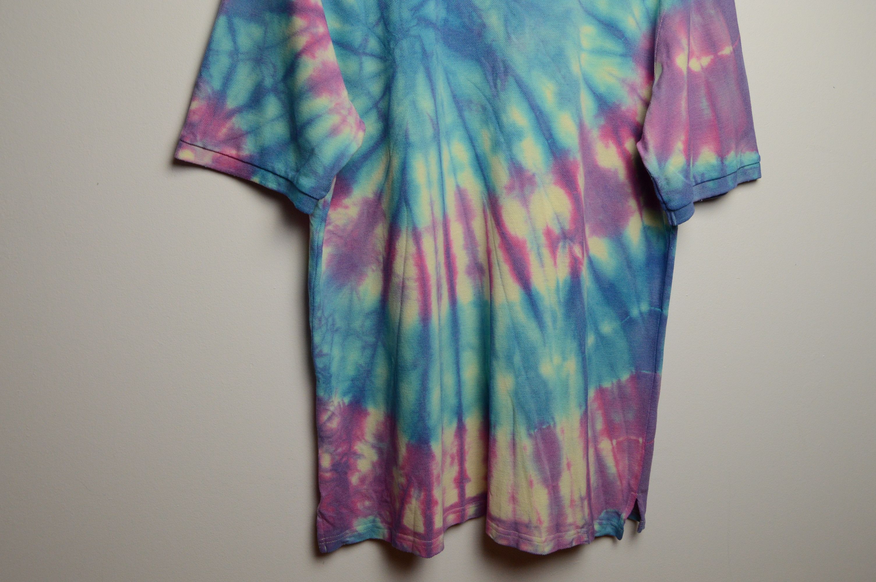 Yves Saint Laurent ysl polo tie dye vintage Size US L / EU 52-54 / 3 - 11 Thumbnail