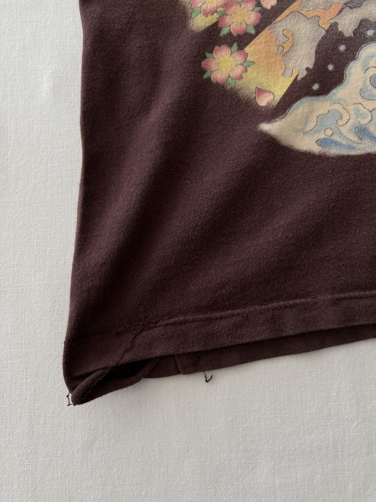 Ed Hardy Ed Hardy Christian Audigier Skull Streetwear Brown Tee Size US M / EU 48-50 / 2 - 6 Thumbnail