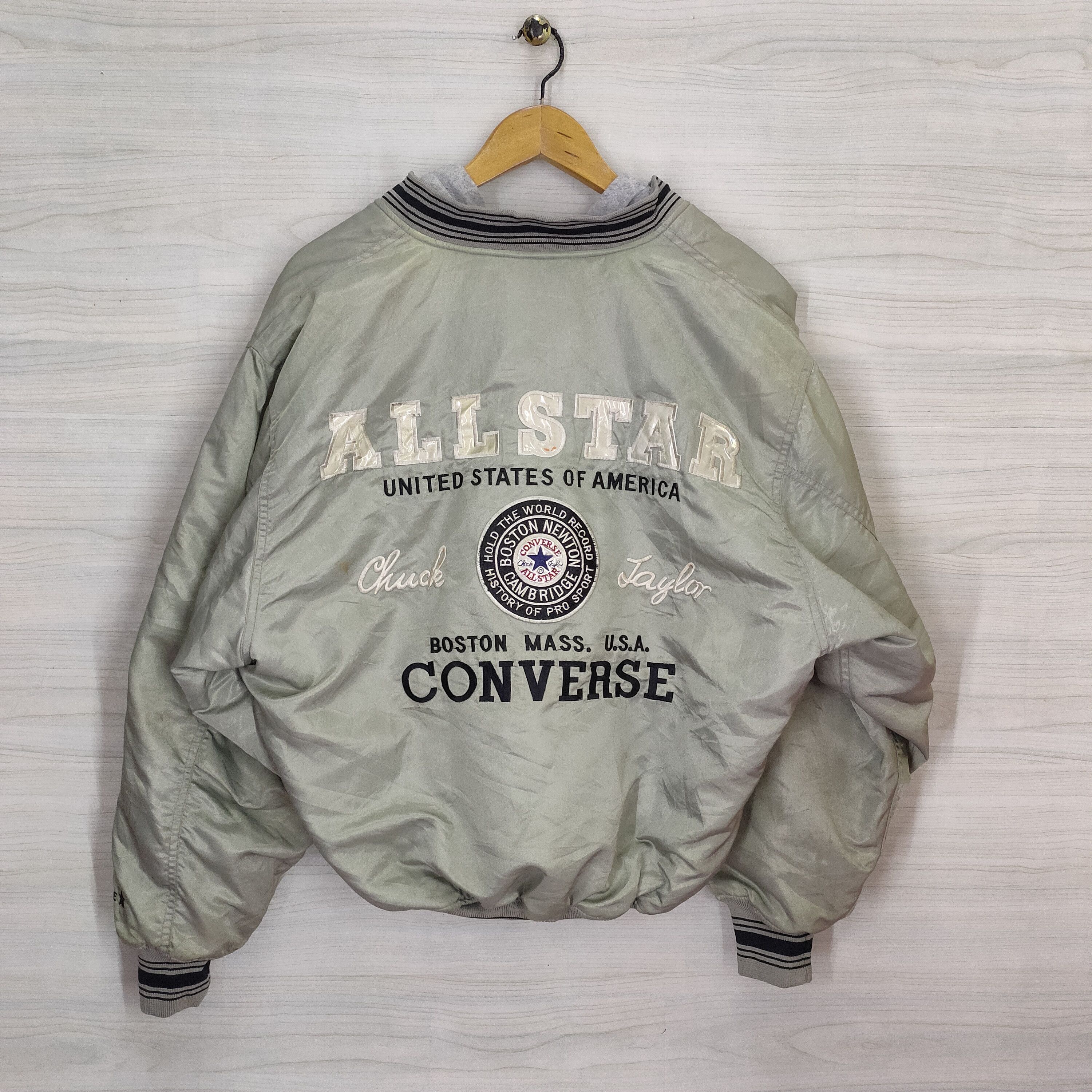 Converse 90s Converse Varsity Jacket Size US L / EU 52-54 / 3 - 1 Thumbnail