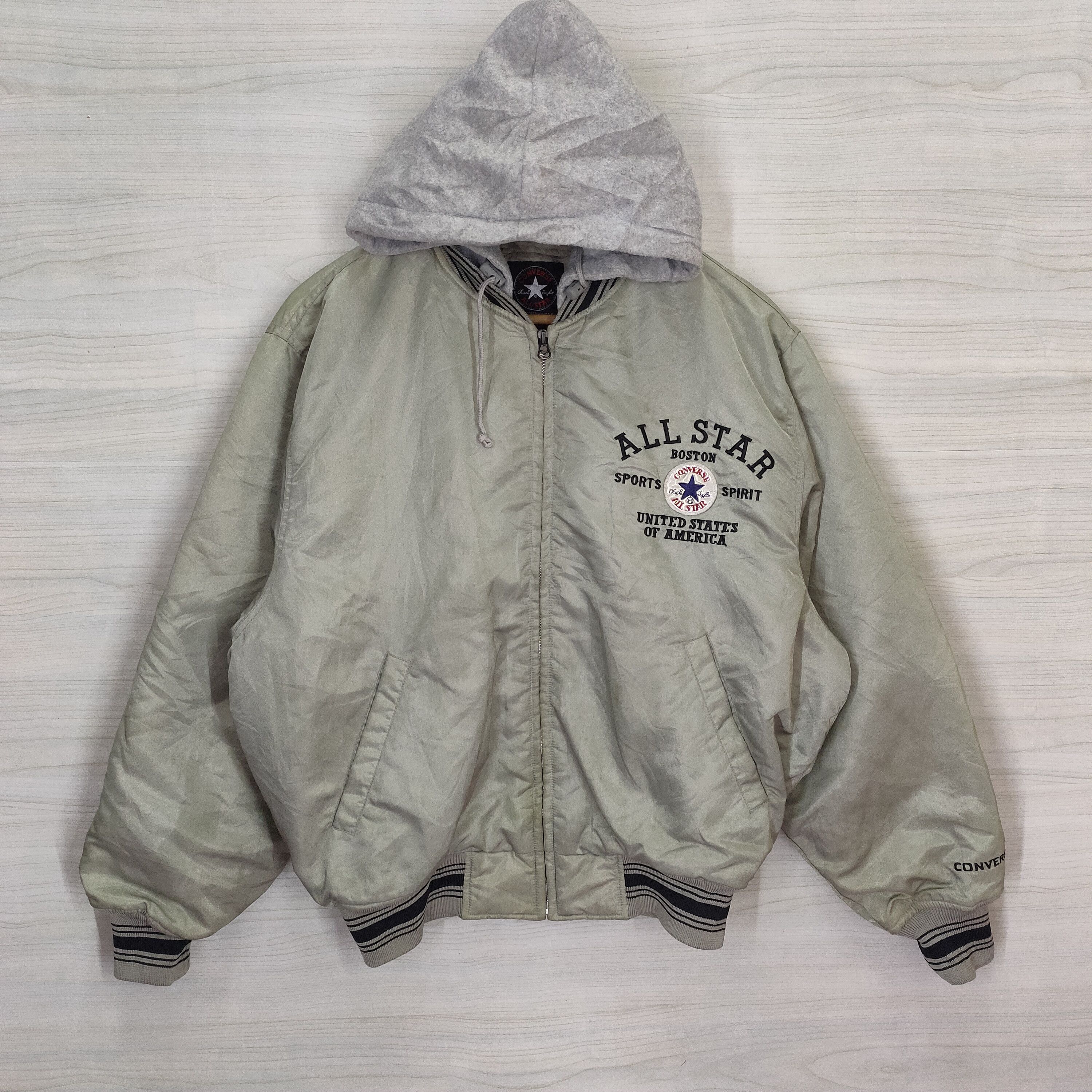 Converse 90s Converse Varsity Jacket Size US L / EU 52-54 / 3 - 2 Thumbnail