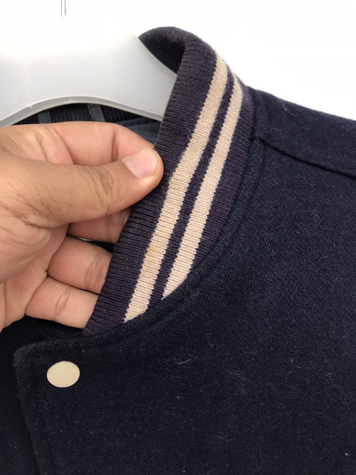 Vintage Rare!! Vintage Suntory Boss Varsity Jacket Size US L / EU 52-54 / 3 - 4 Thumbnail