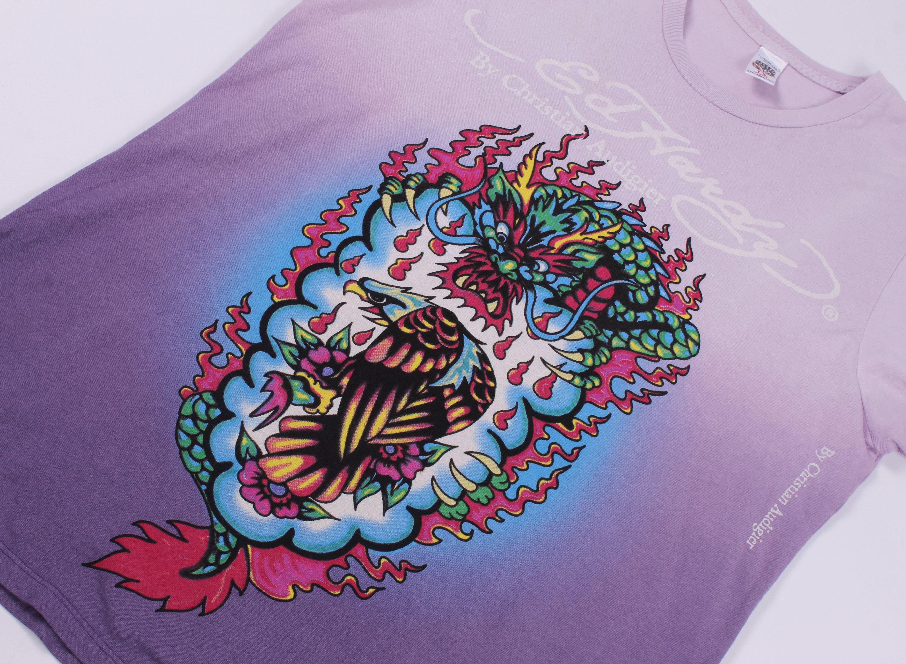 Ed Hardy Tattoo Printed Tshirt