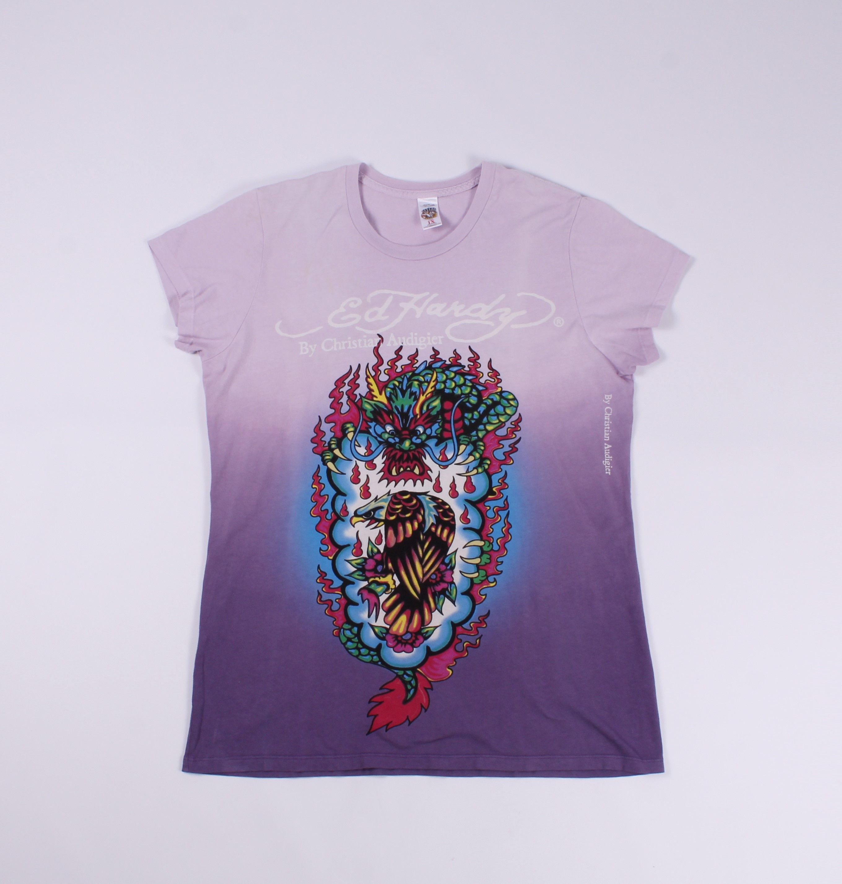 Ed Hardy Tattoo Printed Tshirt