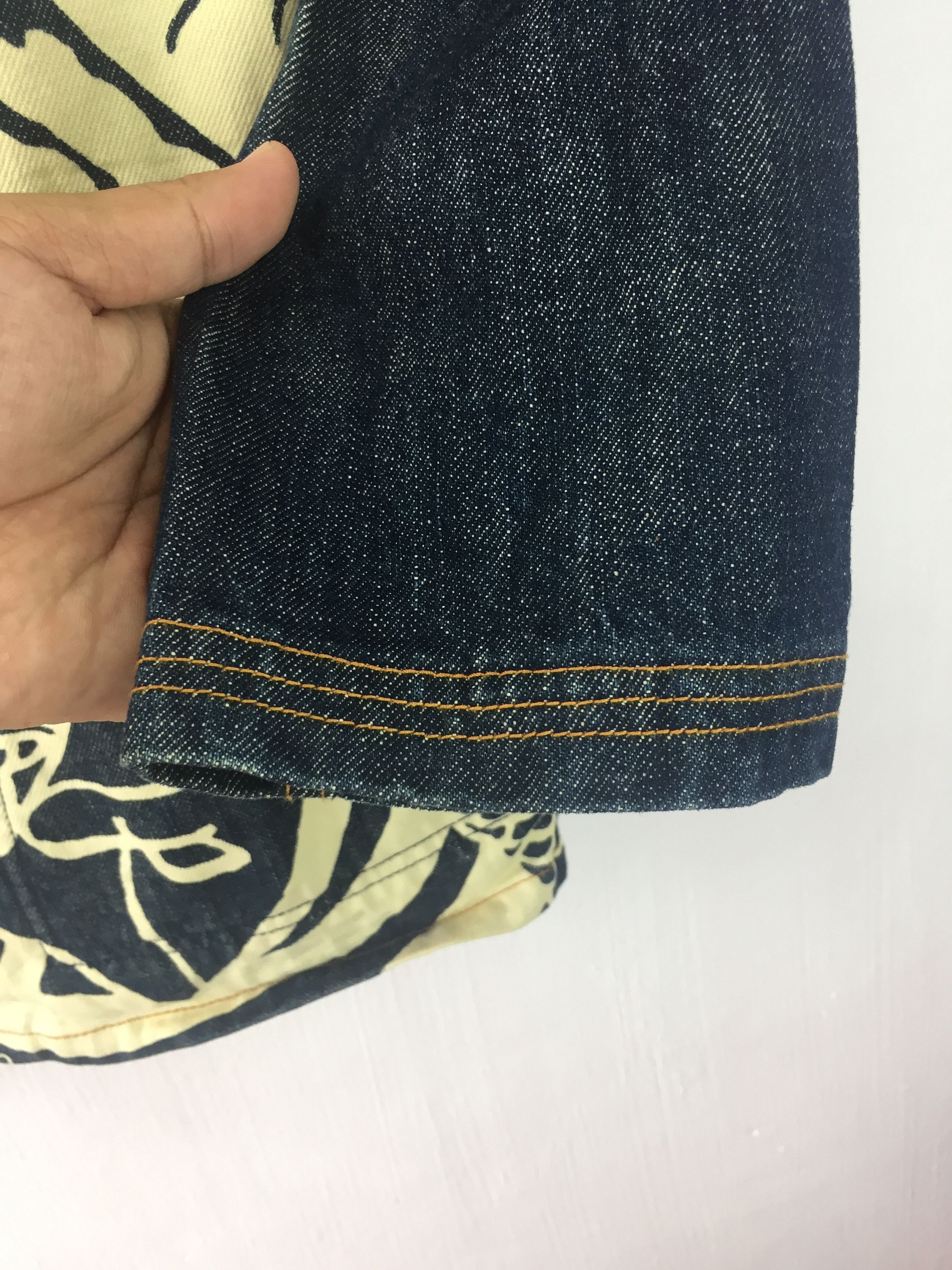 Japanese Brand CHIKIRIYA DRAGON PRINTED DENIM JACKET MADE IN JAPAN Size US L / EU 52-54 / 3 - 9 Thumbnail