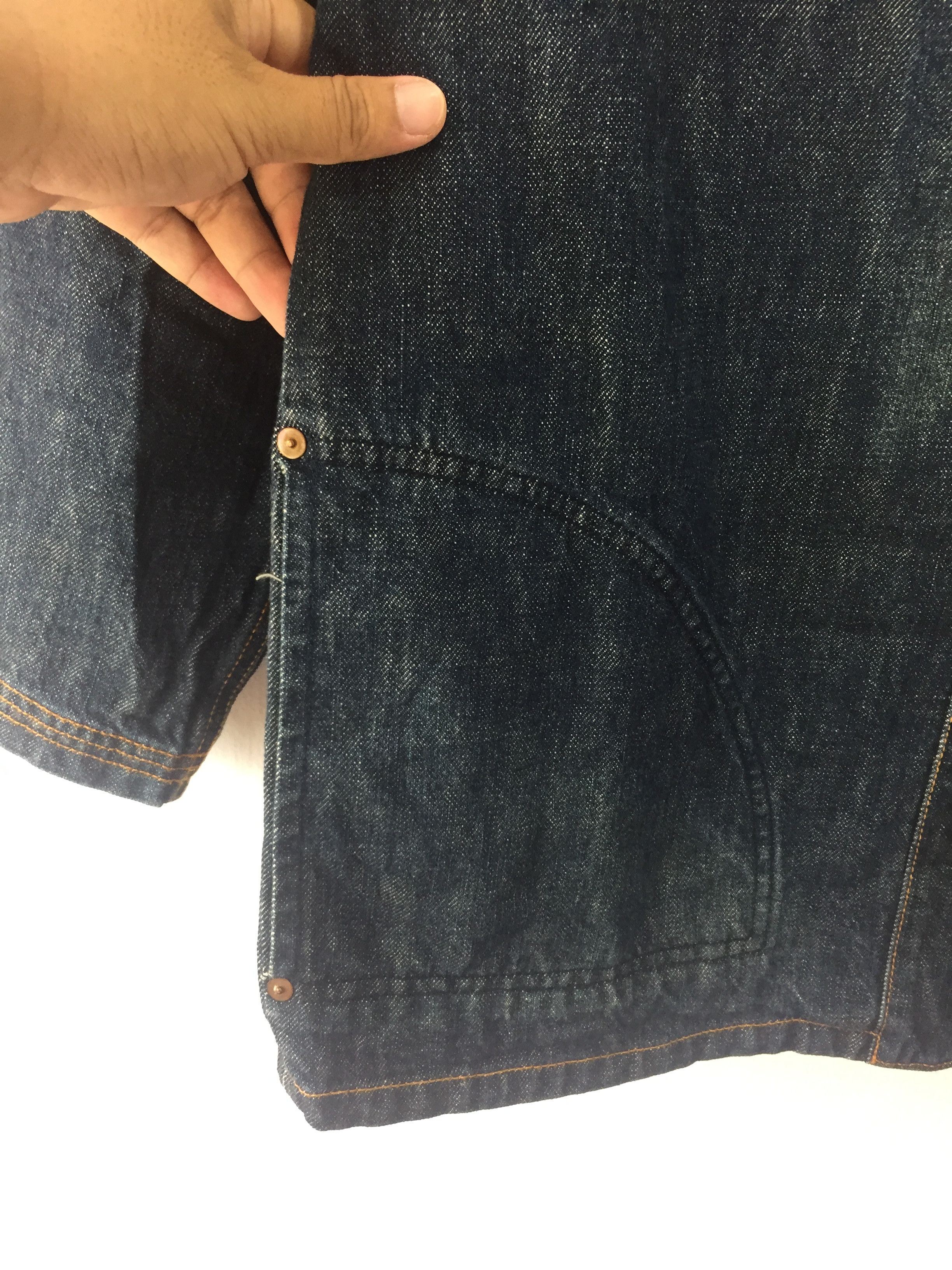 Japanese Brand CHIKIRIYA DRAGON PRINTED DENIM JACKET MADE IN JAPAN Size US L / EU 52-54 / 3 - 7 Thumbnail