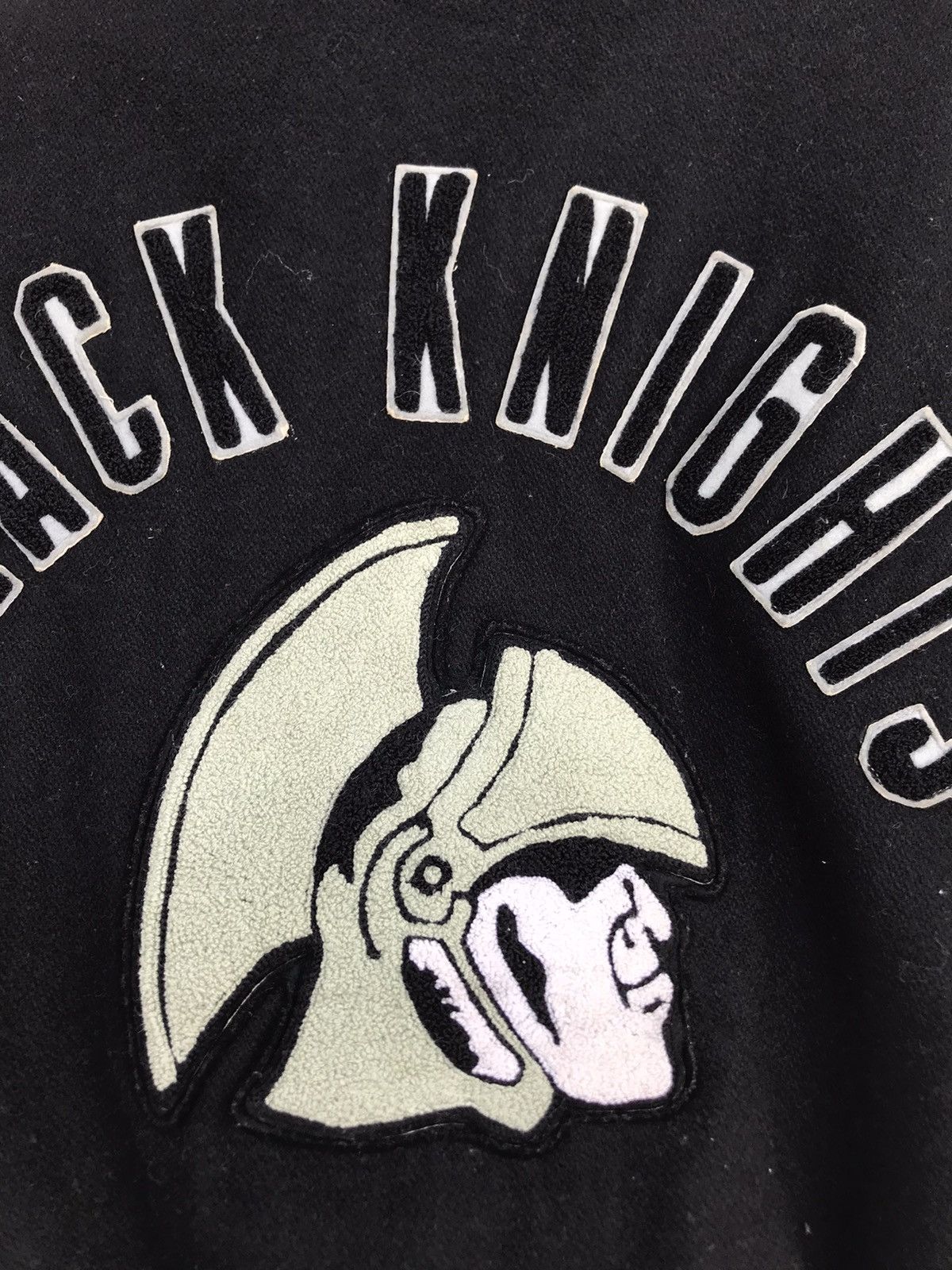 Vintage Rare!! Vintage Black Knight Company Varsity Jacket Size US M / EU 48-50 / 2 - 8 Thumbnail