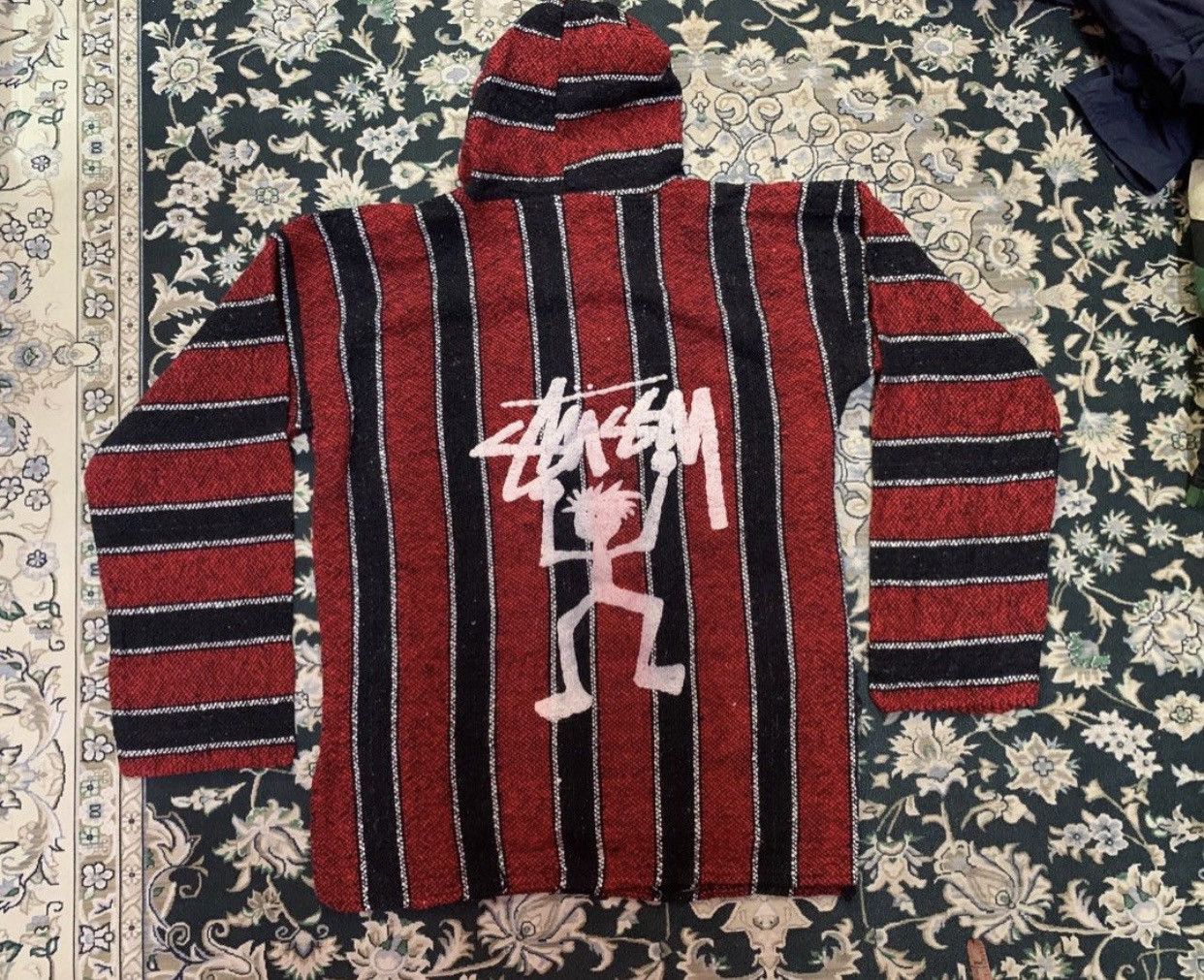 RARE Navajo stussy wool hoodie