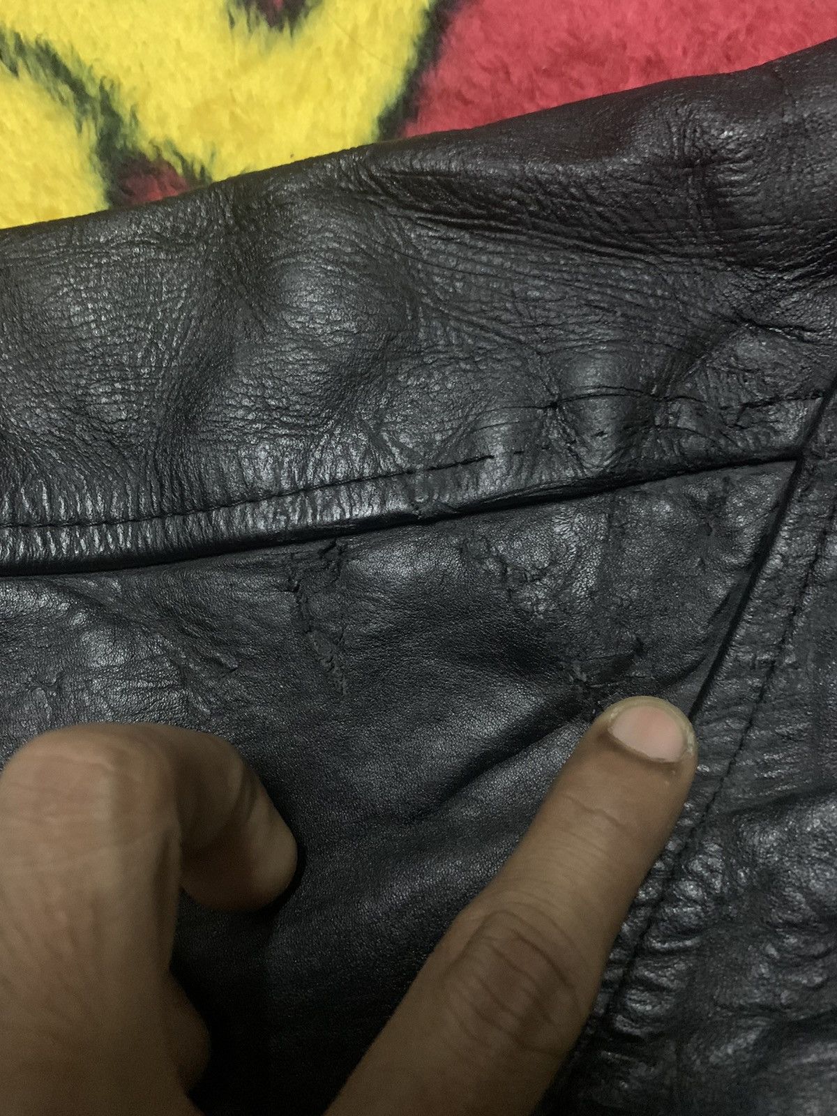 Japanese Brand RARE bikers jacket double collar 90s style Size L / US 10 / IT 46 - 6 Thumbnail