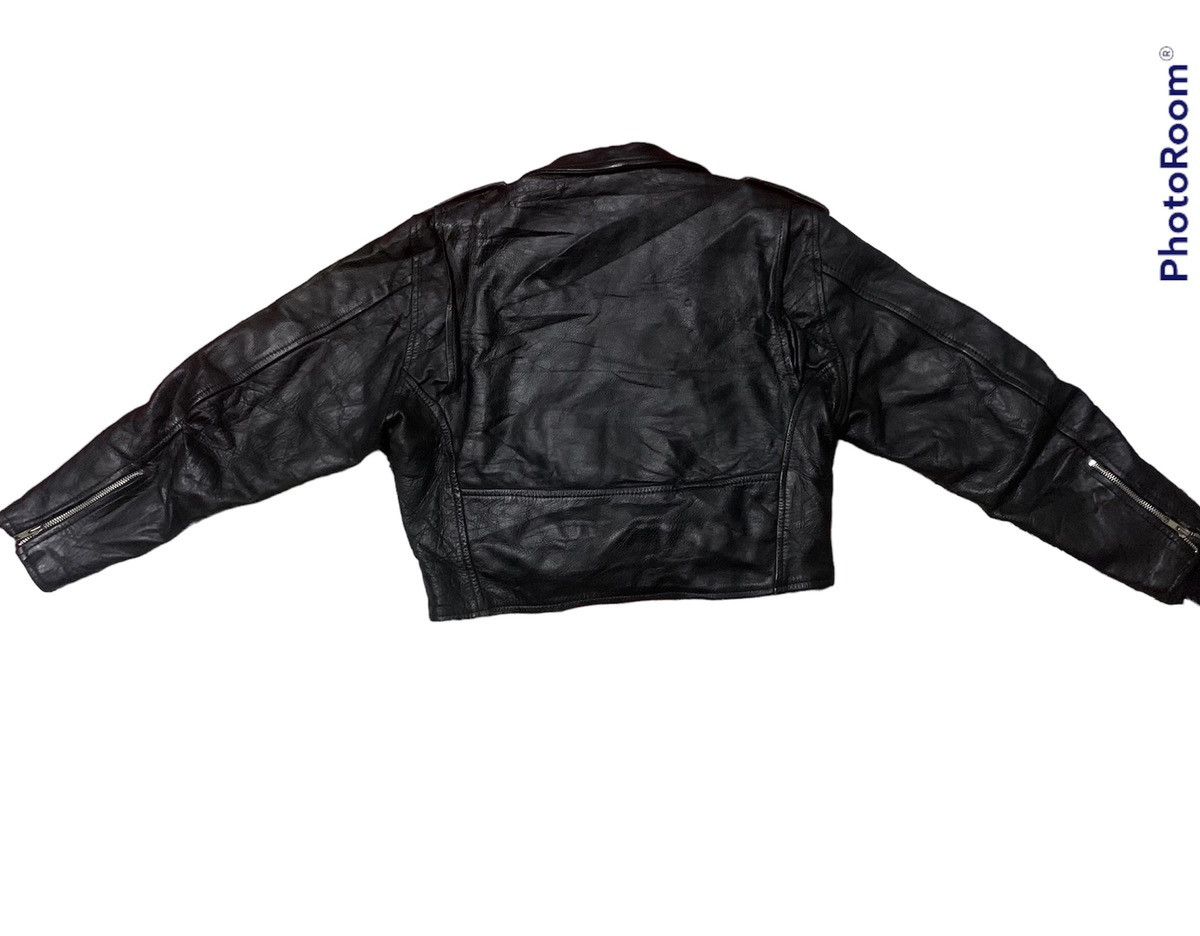Japanese Brand RARE bikers jacket double collar 90s style Size L / US 10 / IT 46 - 2 Thumbnail