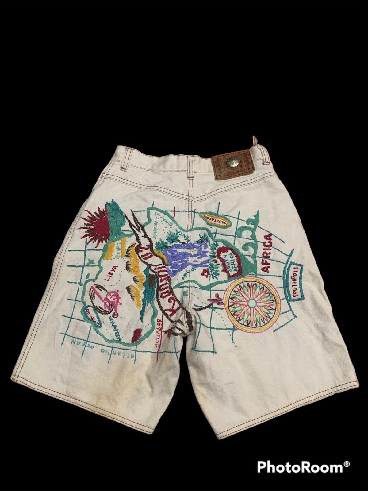 Kansai Yamamoto RARE kansai yamamoto short pant art design Size US 27 - 2 Thumbnail