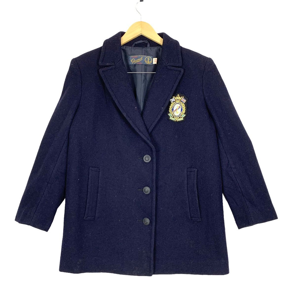Vintage Gloverall Marine Club Traditional Wool Blazer Jacket