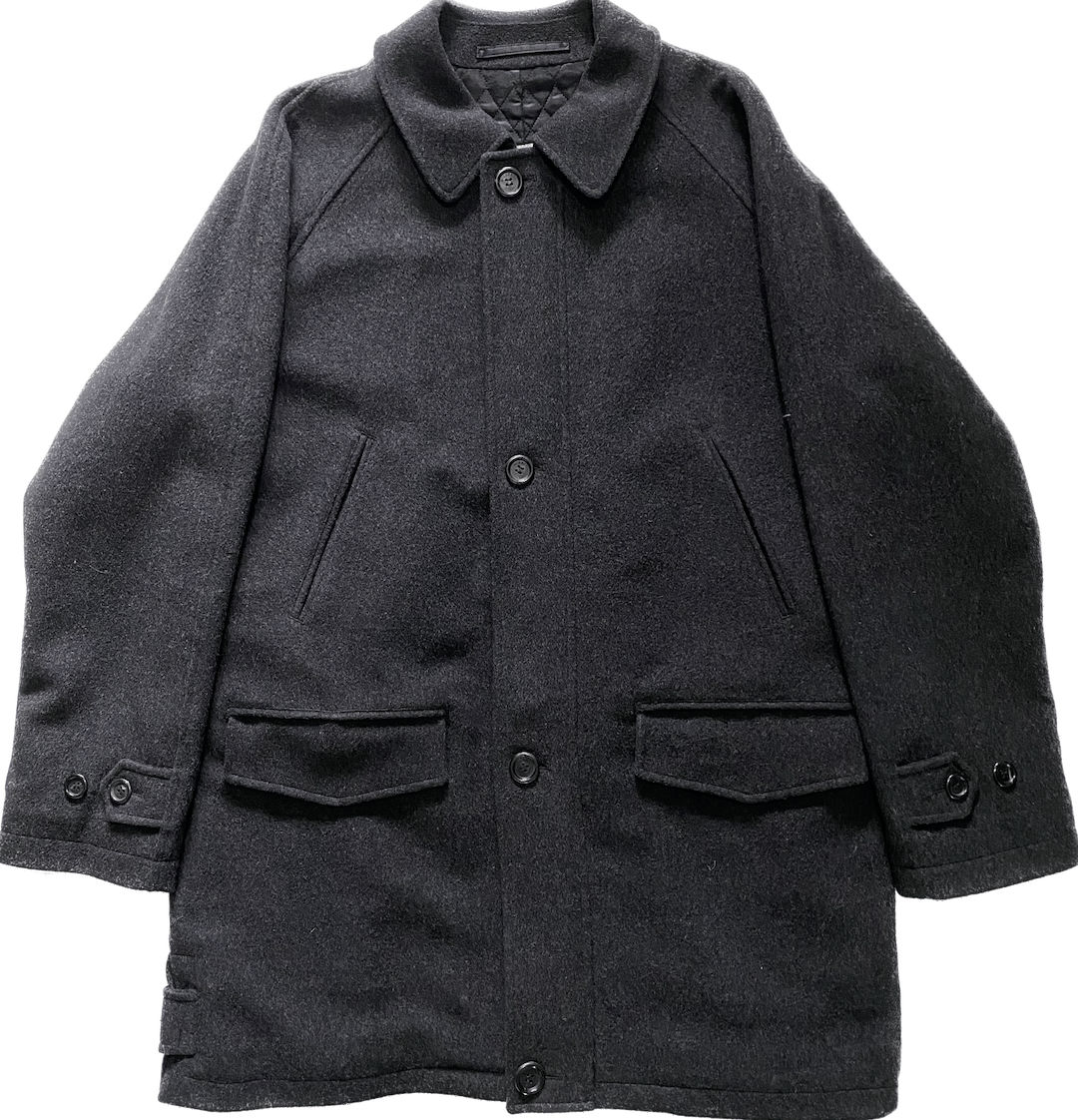 Burberry Cashmere Wool Blend Overcoat